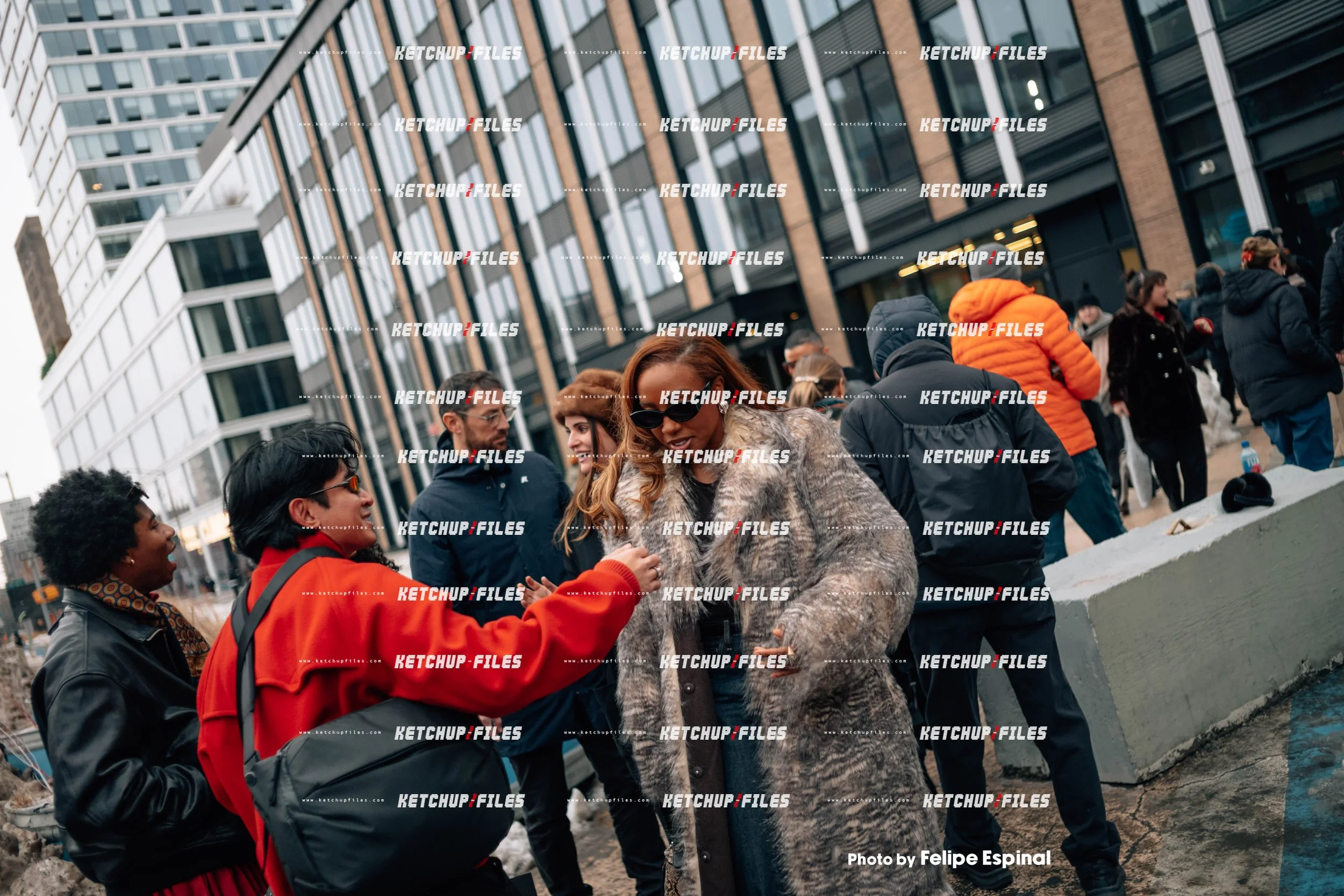 Street Style Photo of Lindsay Peoples at the Proenza Schouler FW26 New York Fashion Week Show