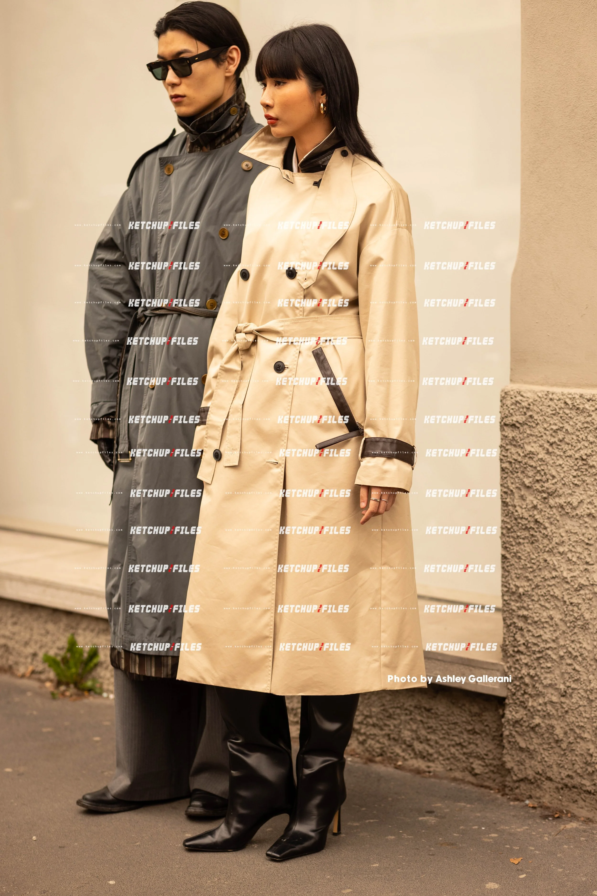 Street Style Photo of Guest at the Sportmax FW26 Milan Fashion Week Show