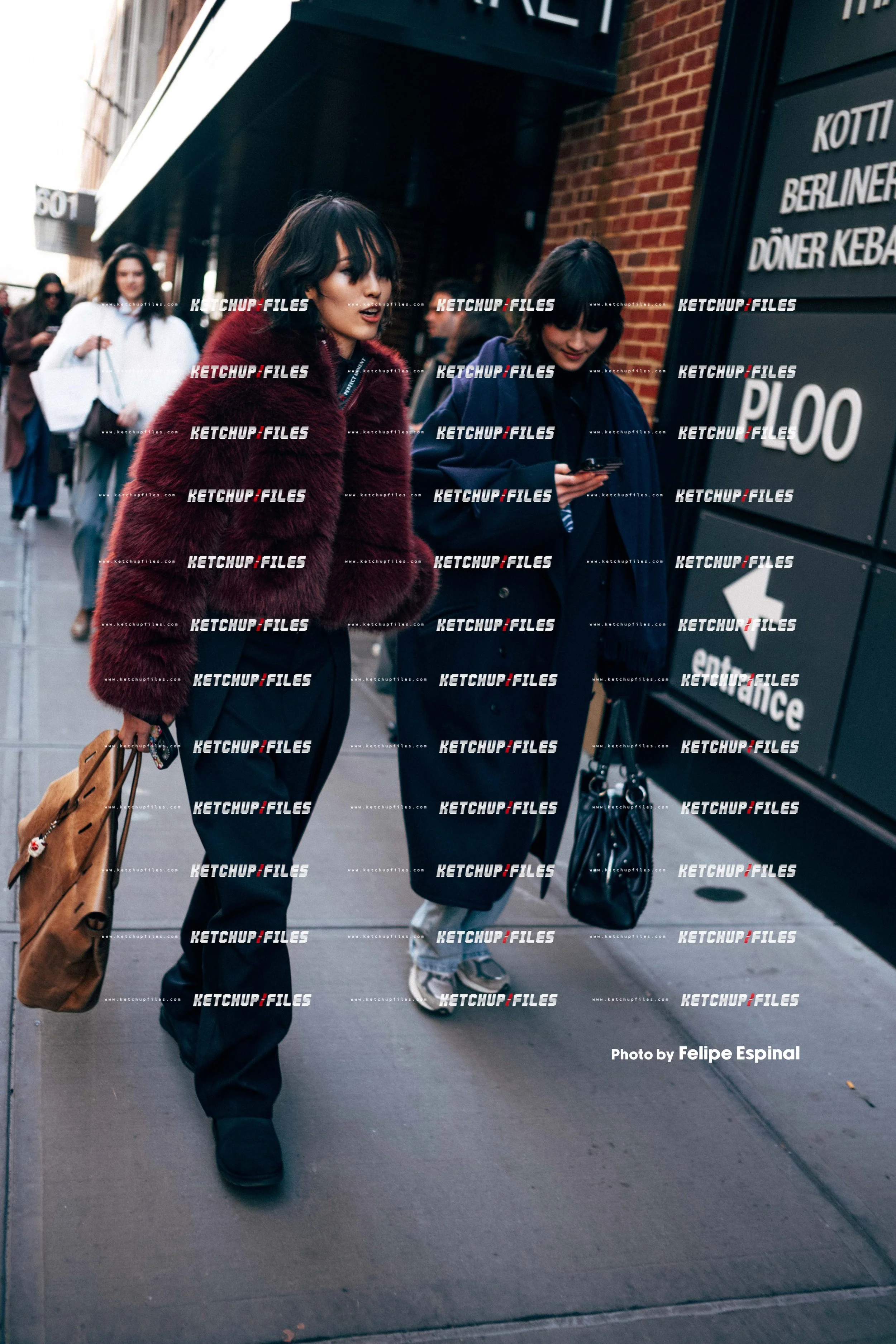 Street Style Photo of Guest at the 7 For All Mankind FW26 New York Fashion Week Show