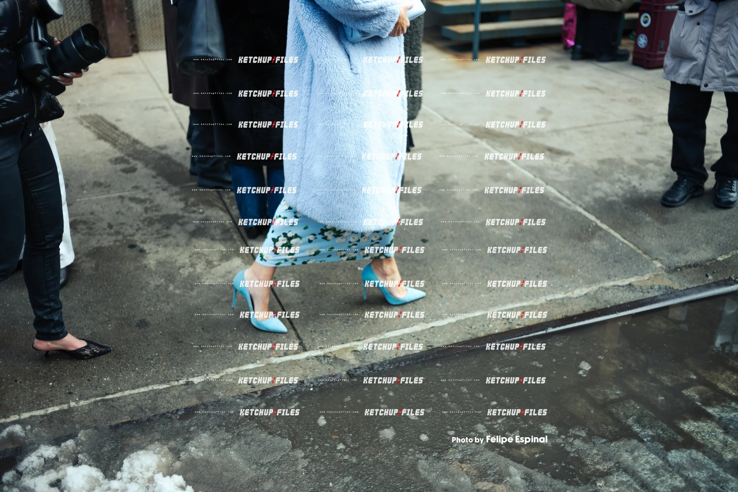 Street Style Photo of Nicky Rothschild at the Carolina Herrera  FW26 New York Fashion Week Show