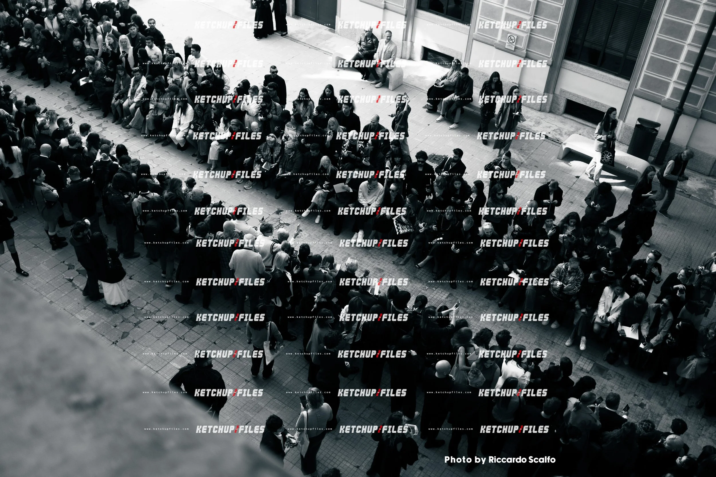 Backstage Photo at the Calcaterra SS26 Milan Fashion Week Show SS26