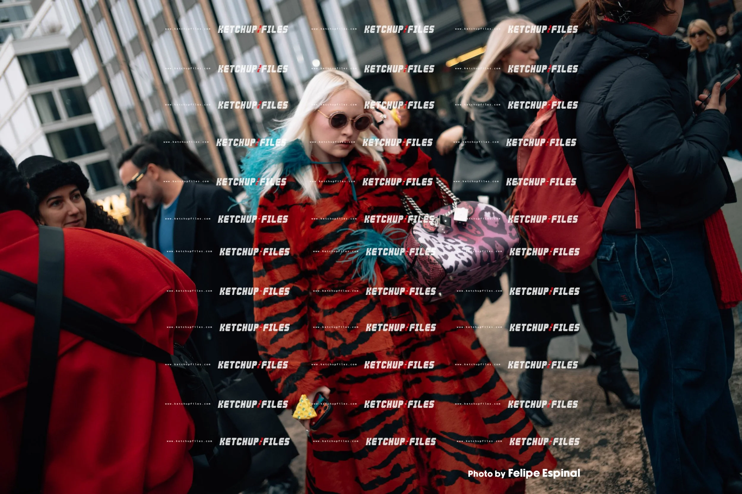 Street Style Photo of Kristen Bateman at the Proenza Schouler FW26 New York Fashion Week Show