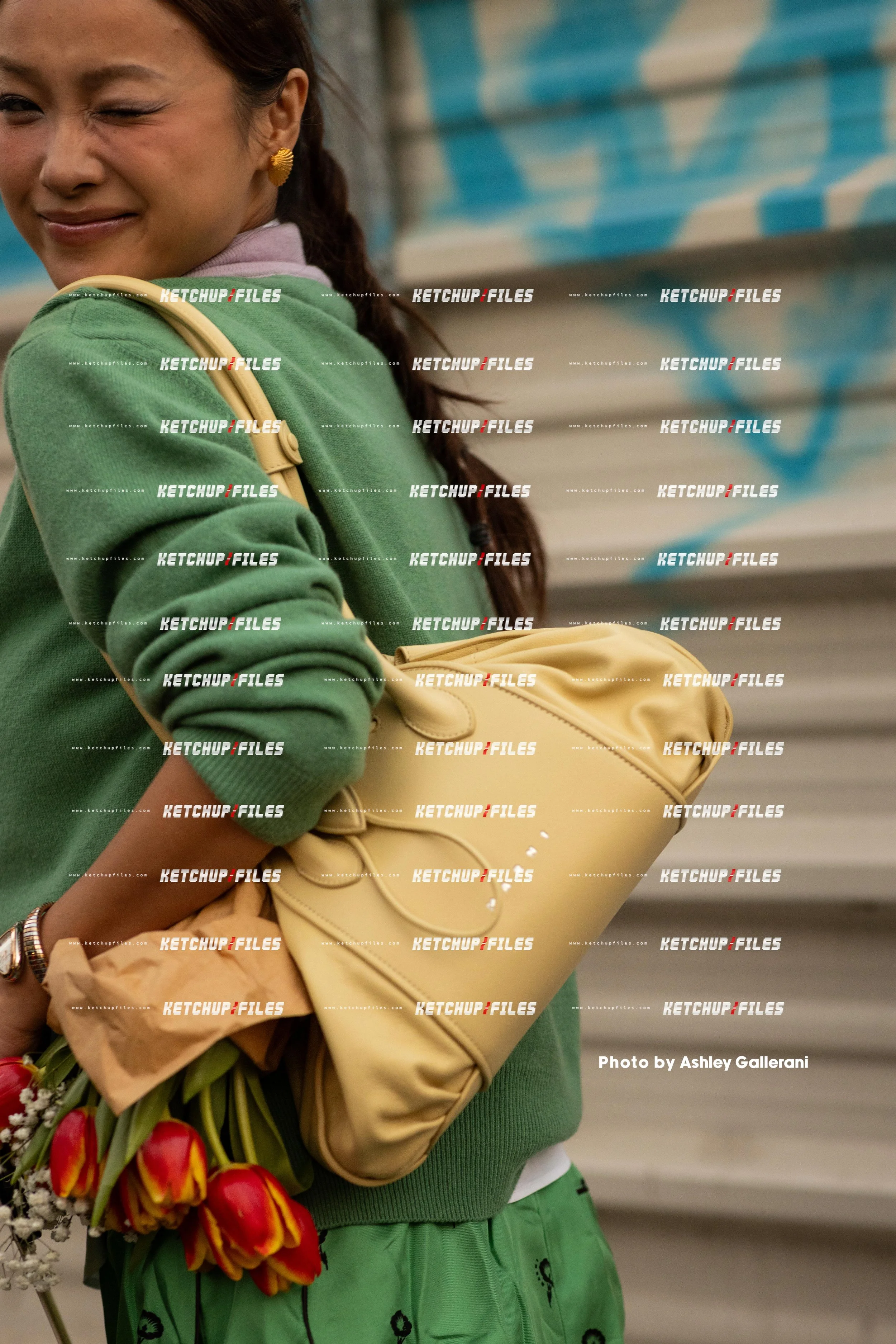 Street Style Photo of Guest at the FW26 Marni Milan Fashion Week Show