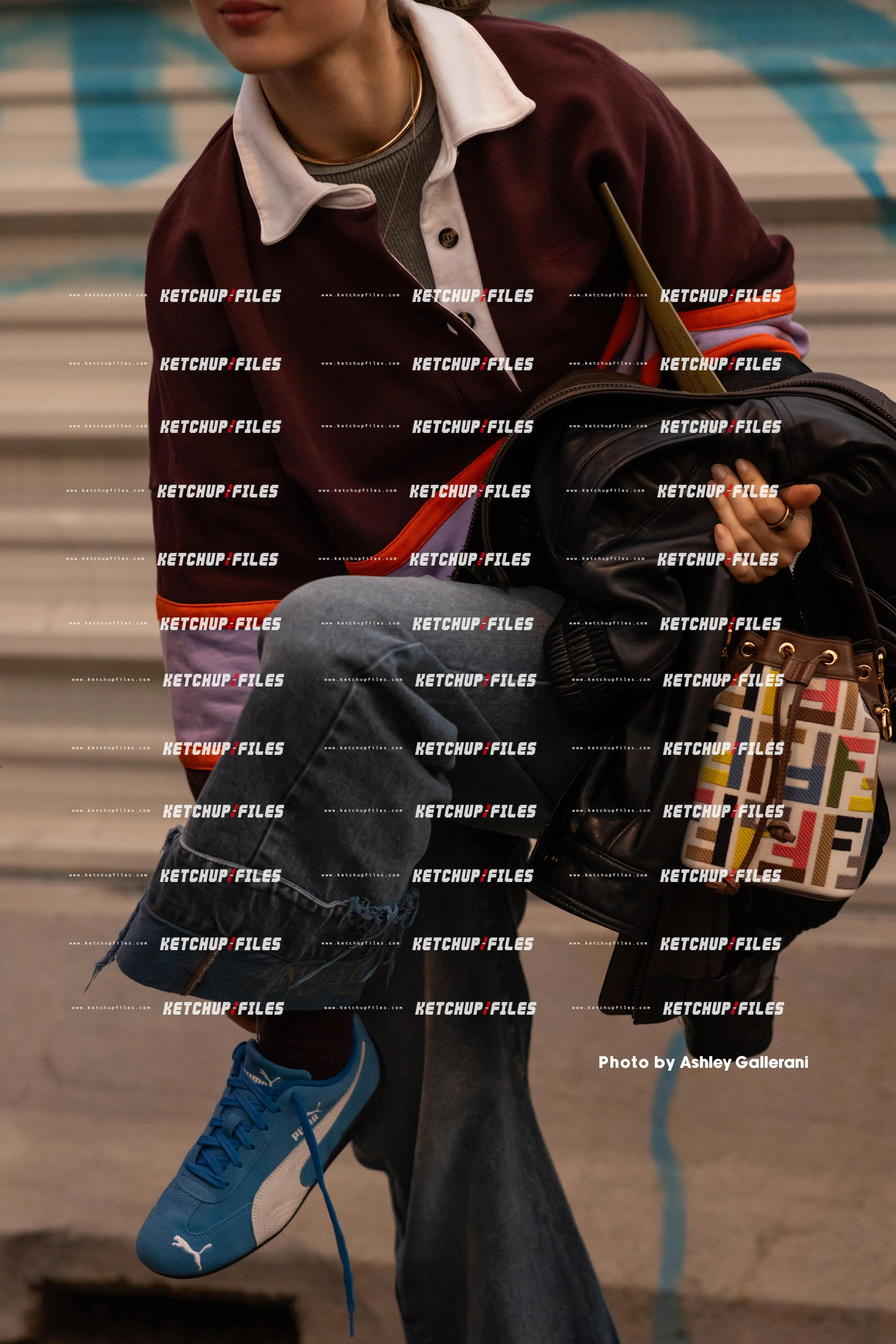 Street Style Photo of Guest at the FW26 Marni Milan Fashion Week Show