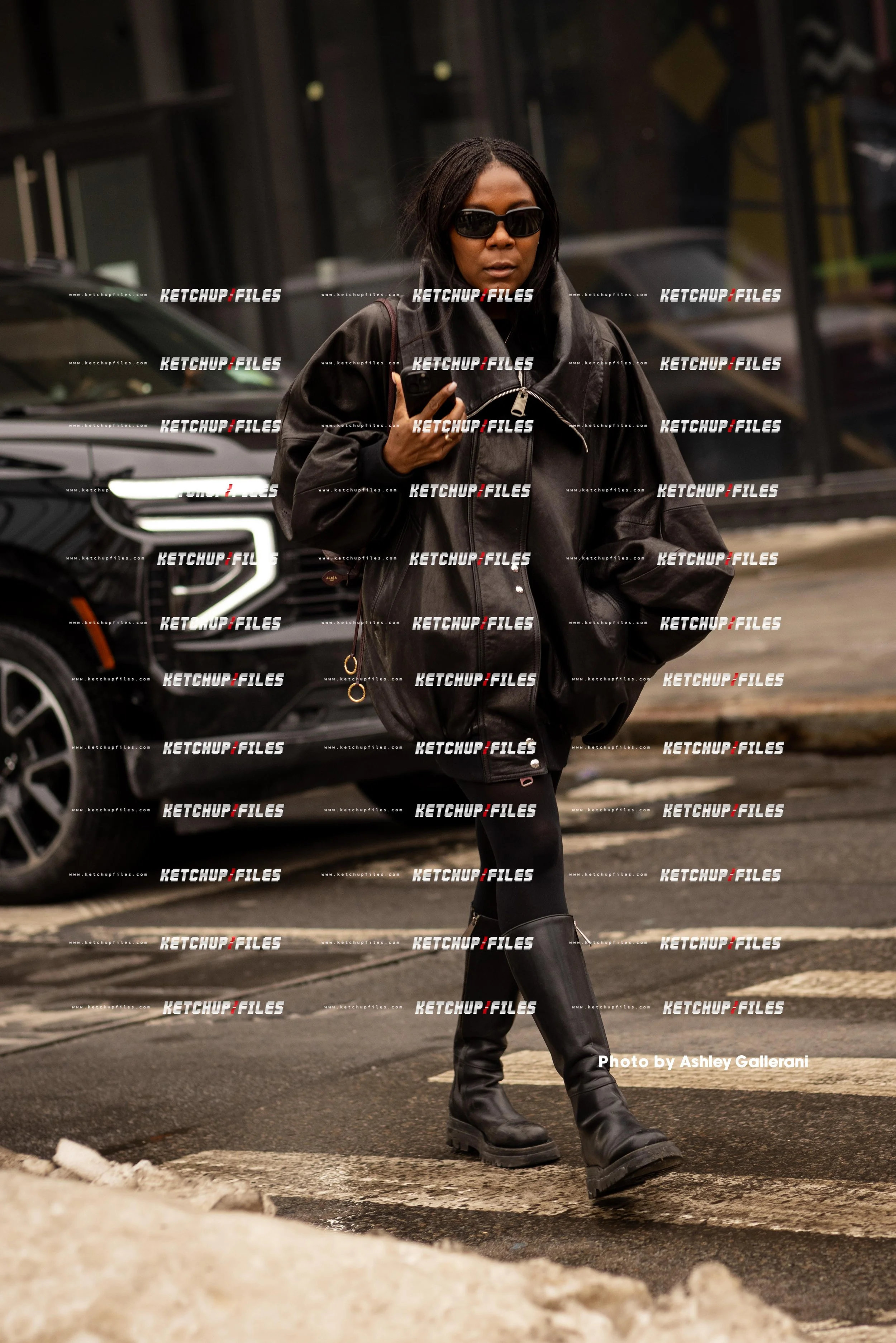 Street Style Photo of Guest at the Proenza Schouler FW26 New York Fashion Week Show