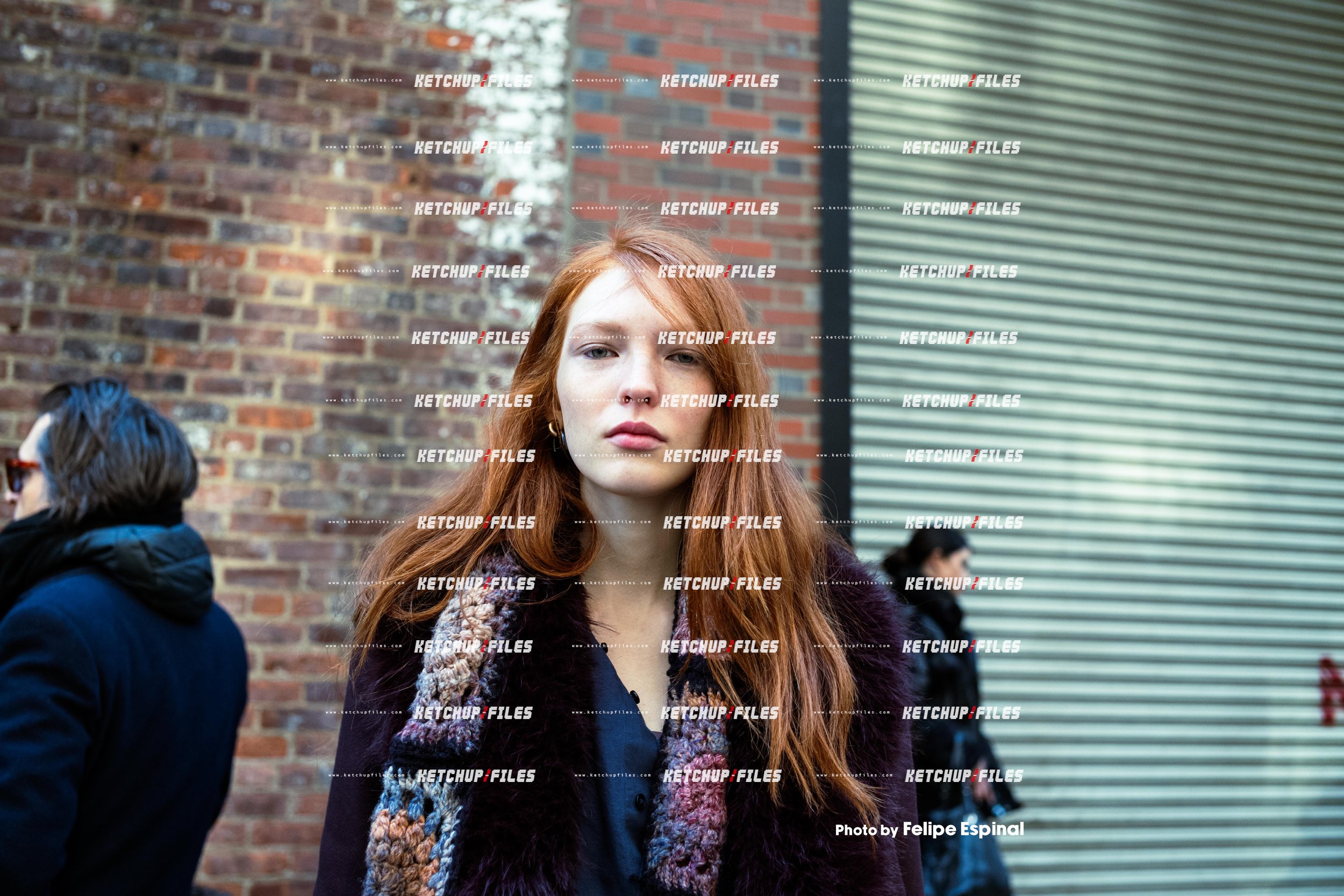 Street Style Photo of Mollie Moore at the Zankov FW26 New York Fashion Week Show