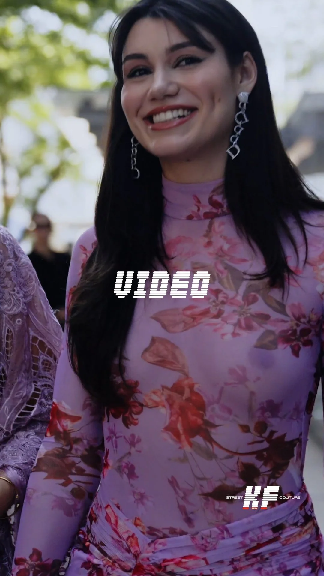 Street Style Video of Guests Montage Exiting PatBO SS25 Show New York Fashion Week 2024