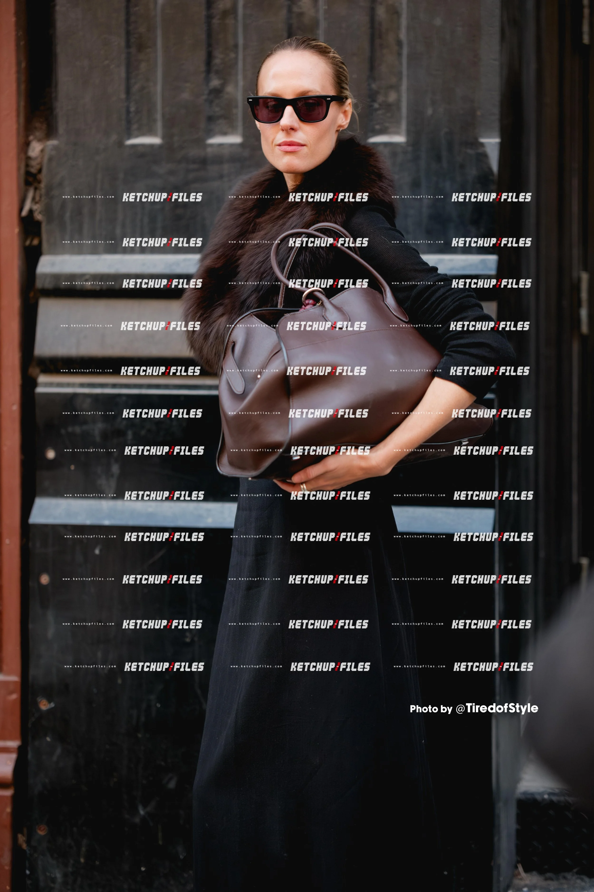 Street Style Photo of Guest at the Fforme FW26 New York Fashion Week Show