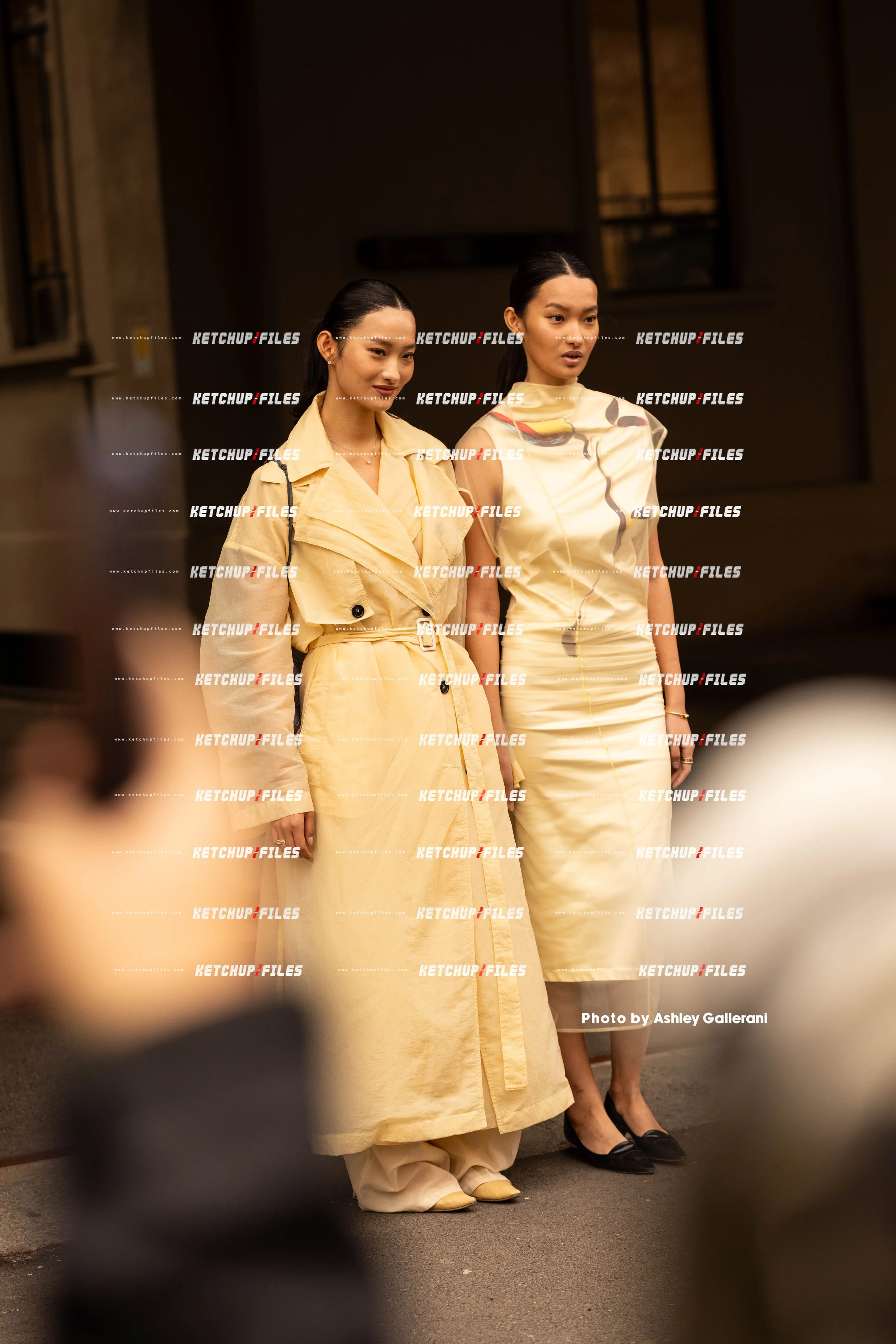 Street Style Photo of Guest at the Sportmax FW26 Milan Fashion Week Show