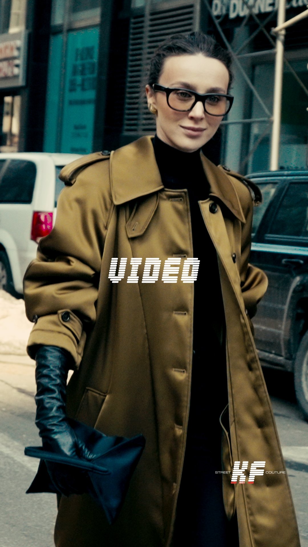 Street Style Video of Mary Leest at the Altuzarra FW26 New York Fashion Week Show