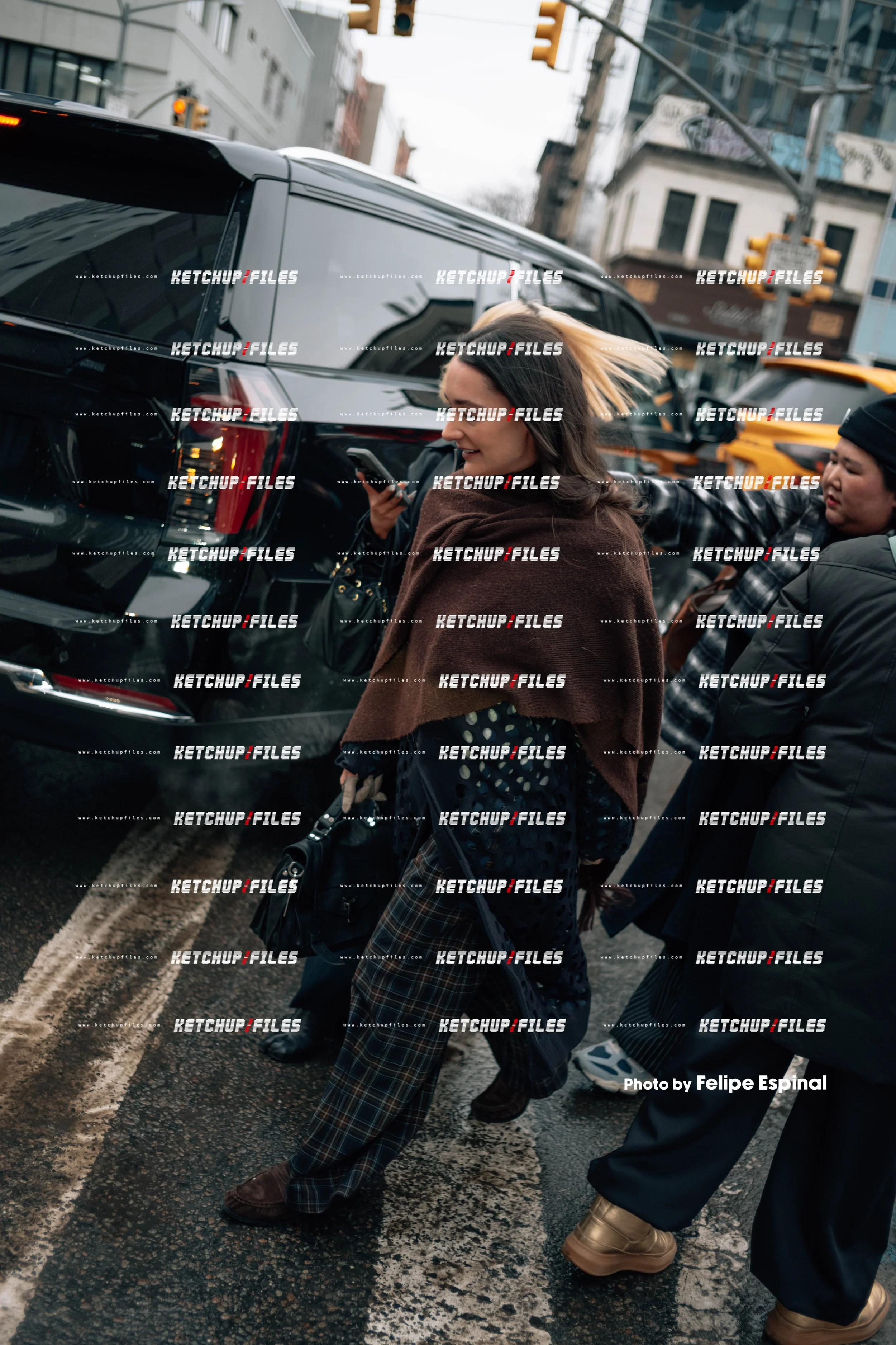 Street Style Photo of Guest at the Proenza Schouler FW26 New York Fashion Week Show