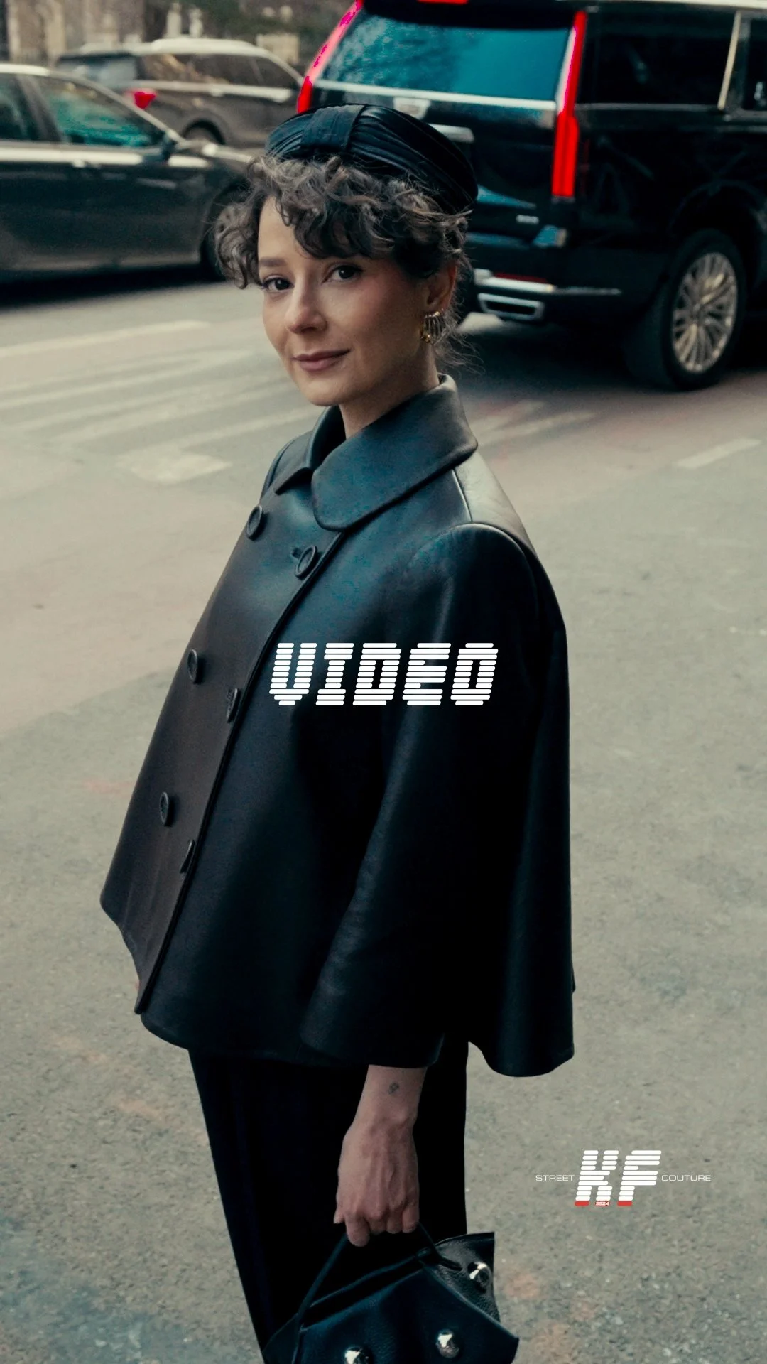 Street Style Video of Alyssa Coscarelli at the Altuzarra FW26 New York Fashion Week Show