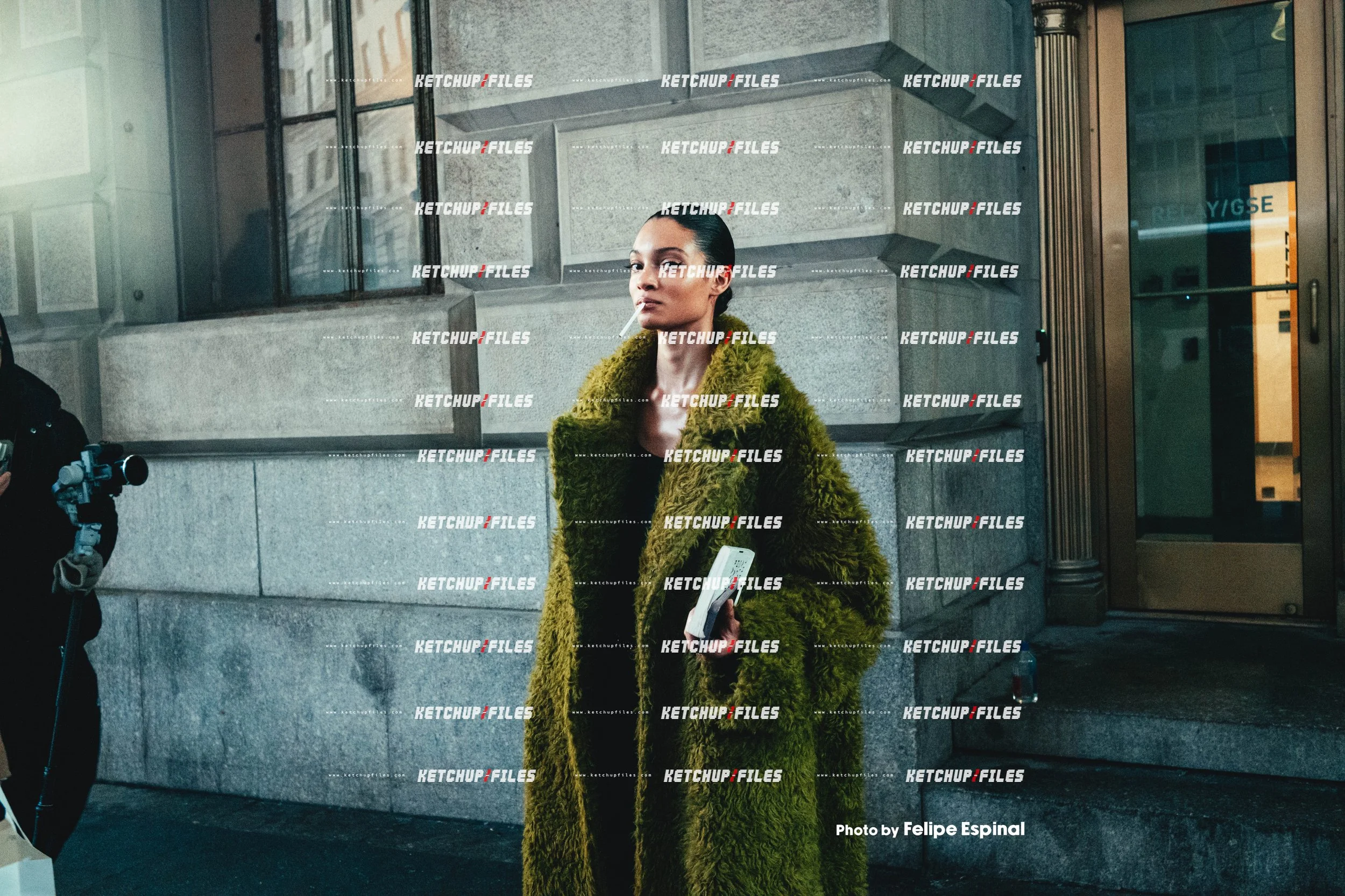 Street Style Photo of Guest at the Prabal Gurung FW26 New York Fashion Week Show