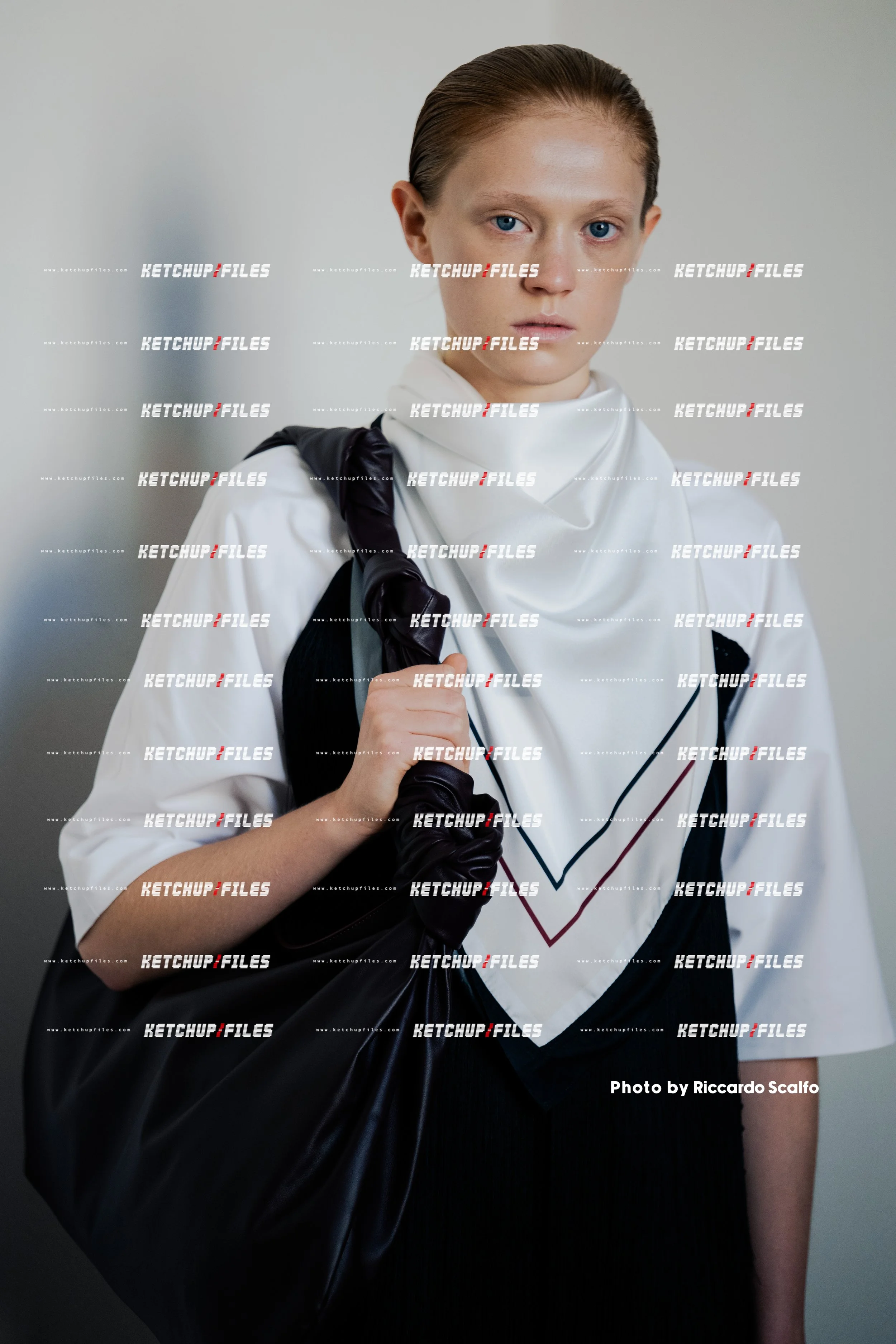 Backstage Photo at the Calcaterra SS26 Milan Fashion Week Show SS26