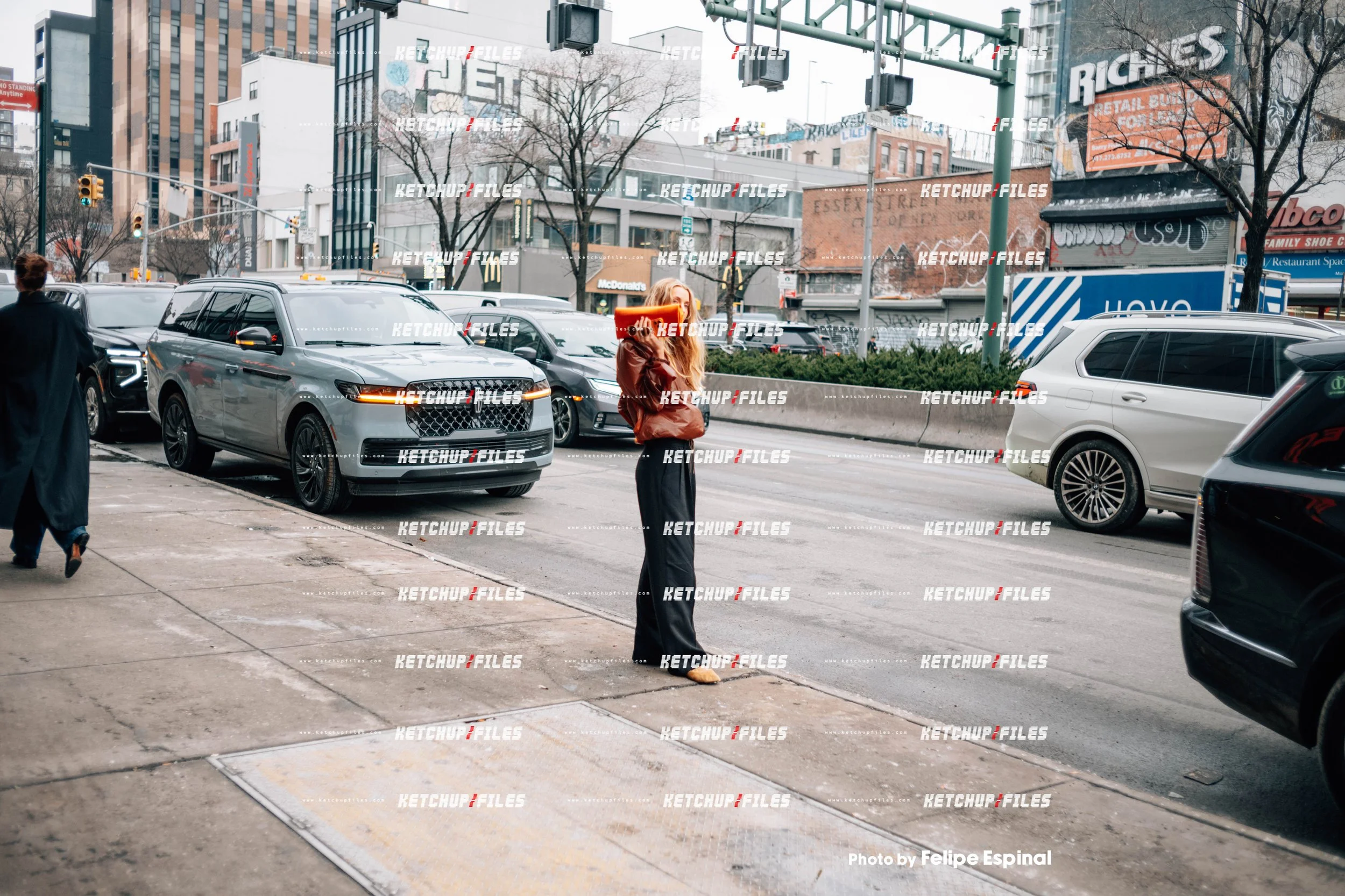 Street Style Photo of Courtney Grow at the Proenza Schouler FW26 New York Fashion Week Show