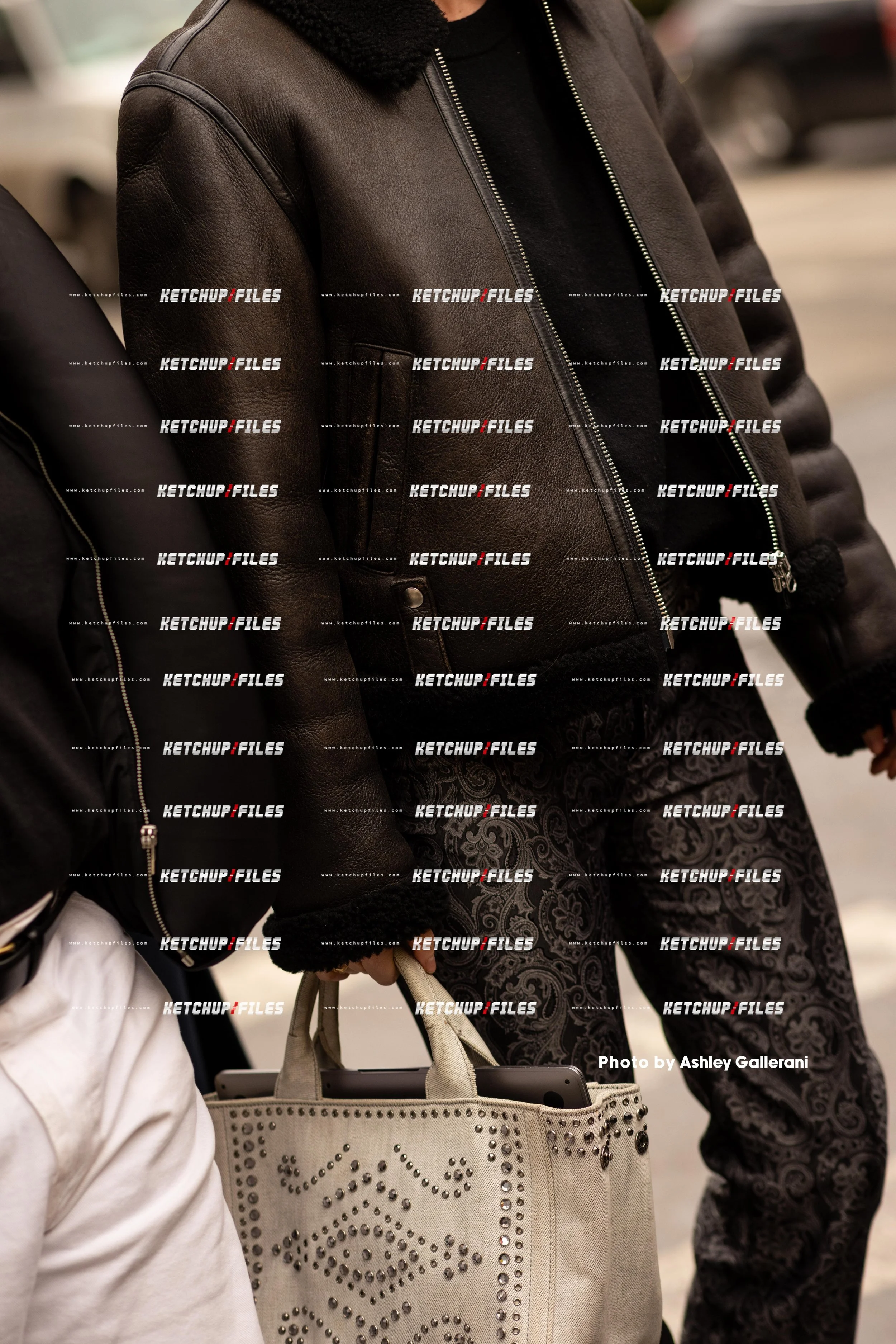 Street Style Photo of Guest at the Proenza Schouler FW26 New York Fashion Week Show