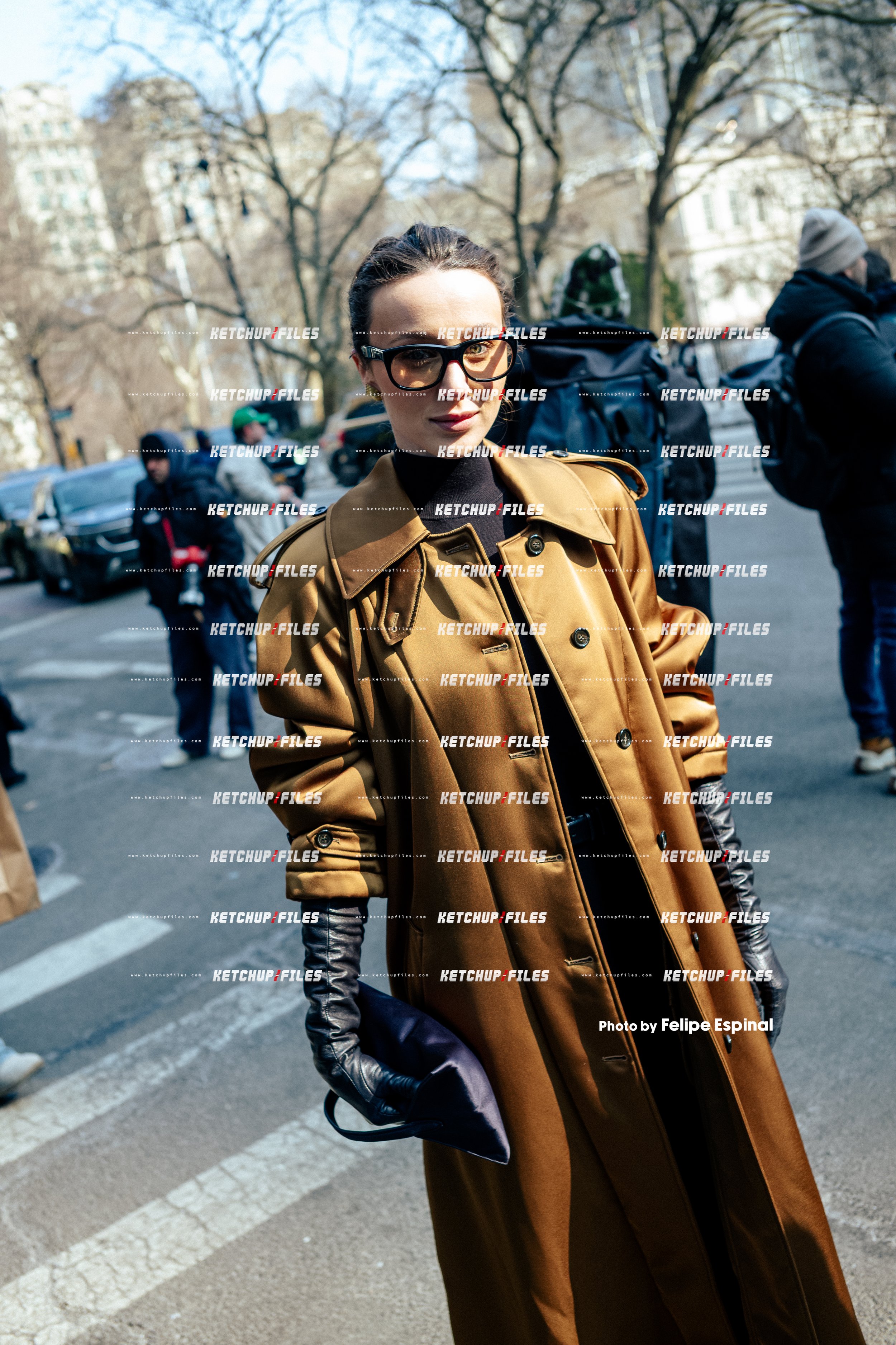 Street Style Photo of Mary Leest at the Altuzarra FW26 New York Fashion Week Show
