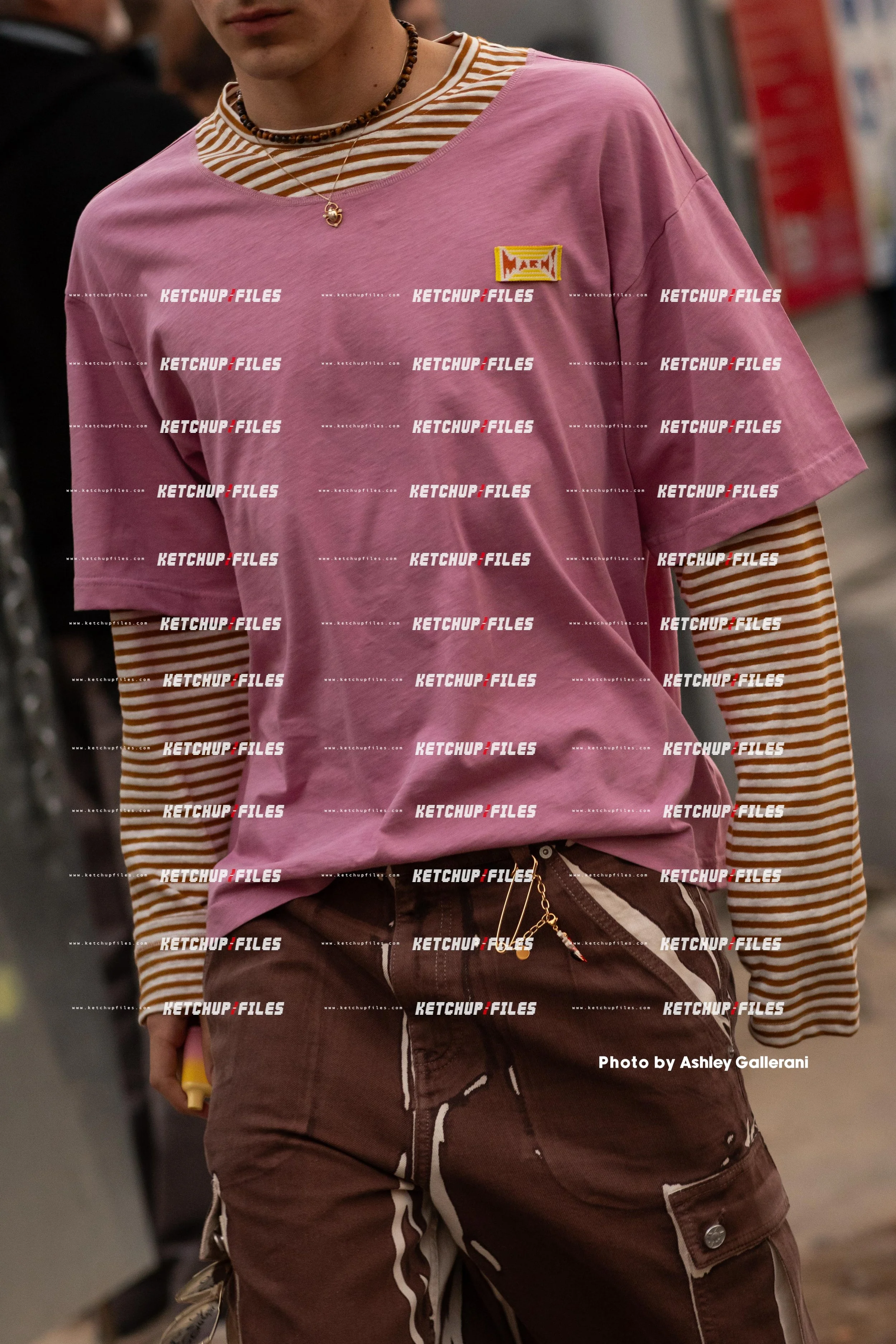 Street Style Photo of Guest at the FW26 Marni Milan Fashion Week Show