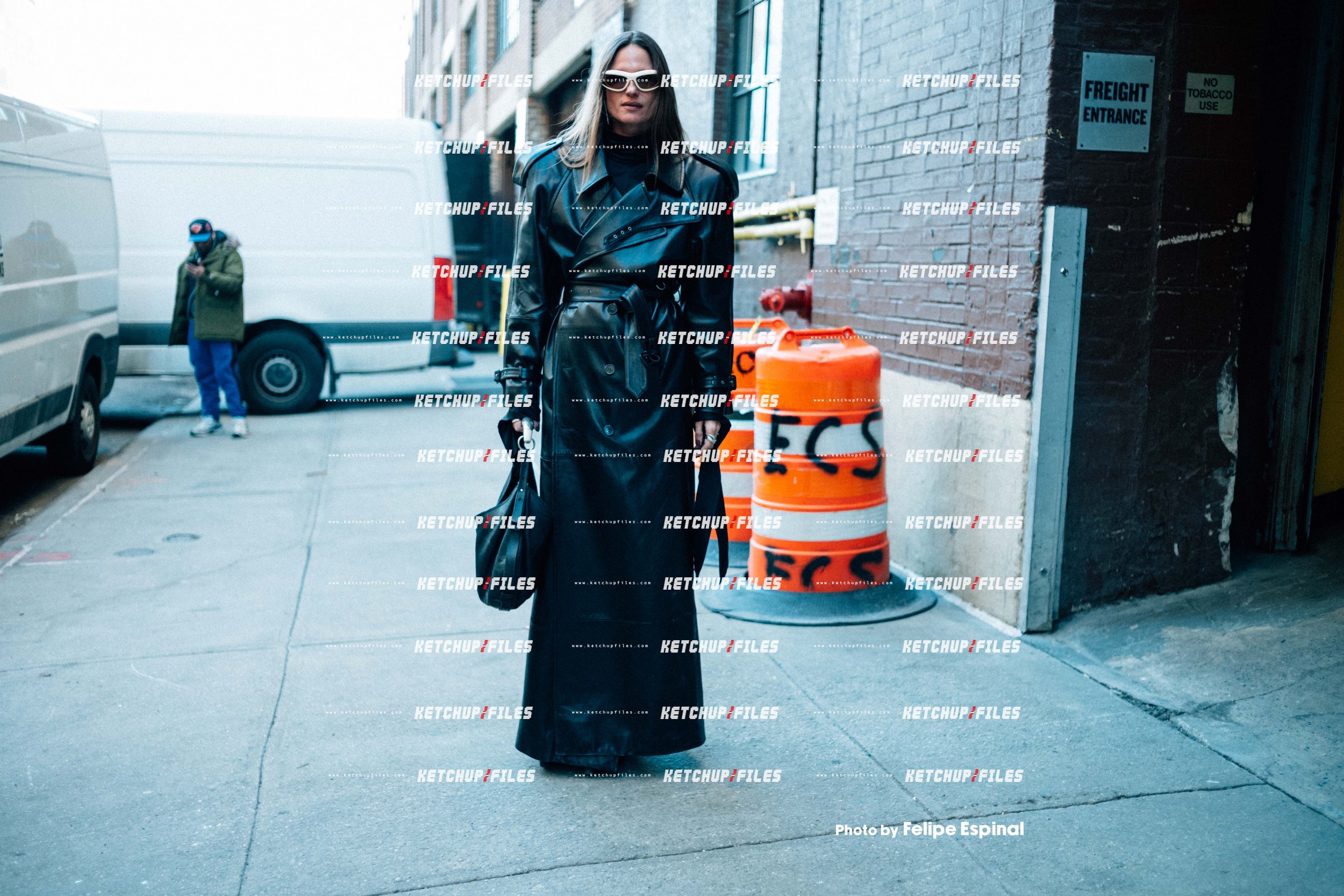 Street Style Photo of Guest at the 7 For All Mankind FW26 New York Fashion Week Show