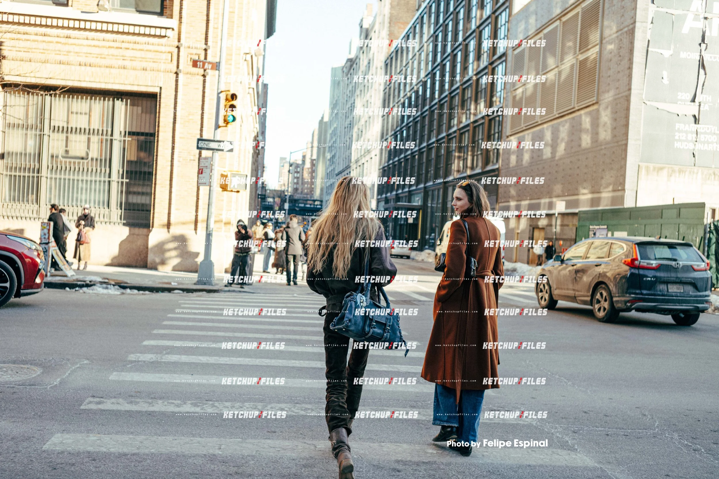 Street Style Photo of Guest at the 7 For All Mankind FW26 New York Fashion Week Show
