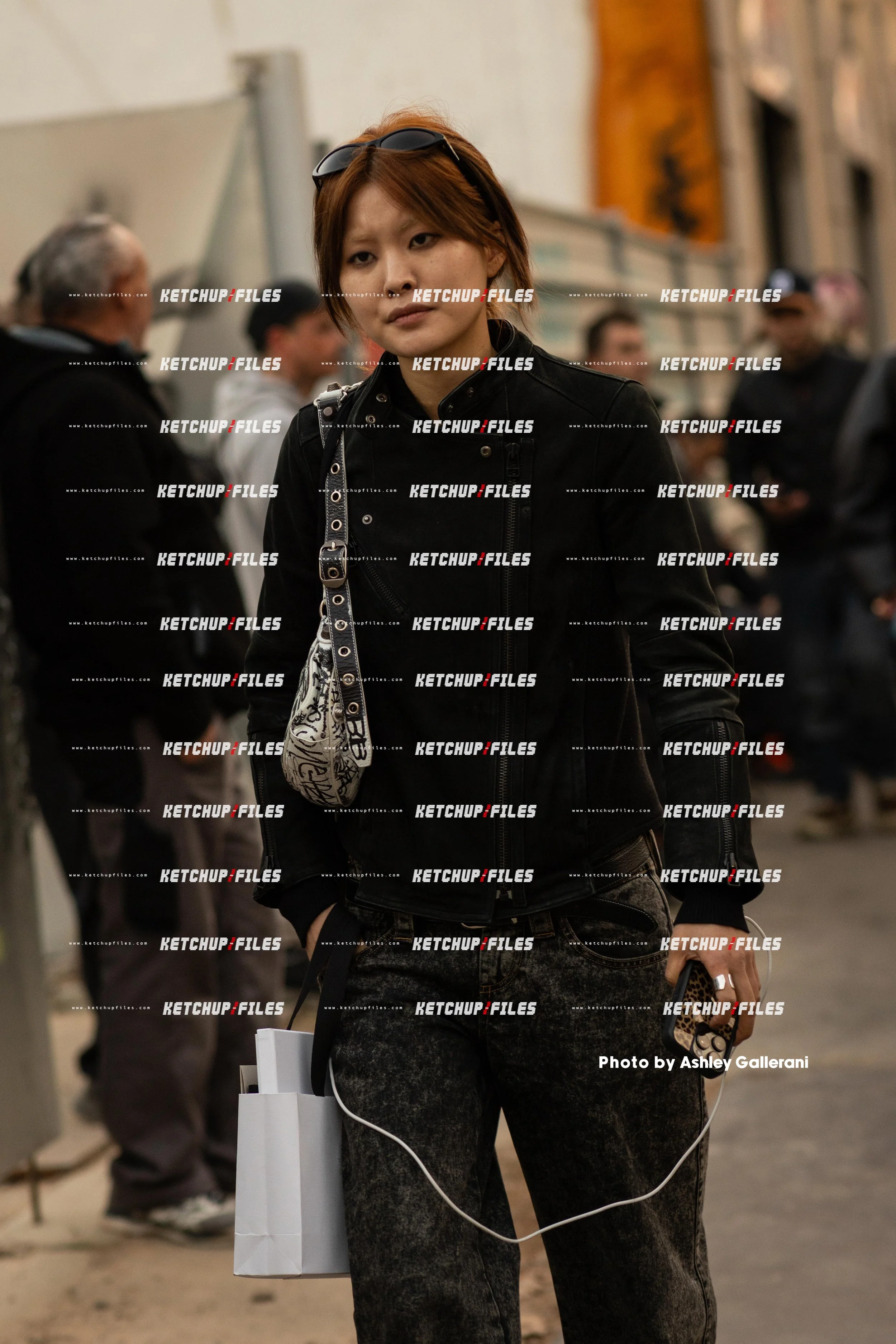 Street Style Photo of Guest at the FW26 Marni Milan Fashion Week Show