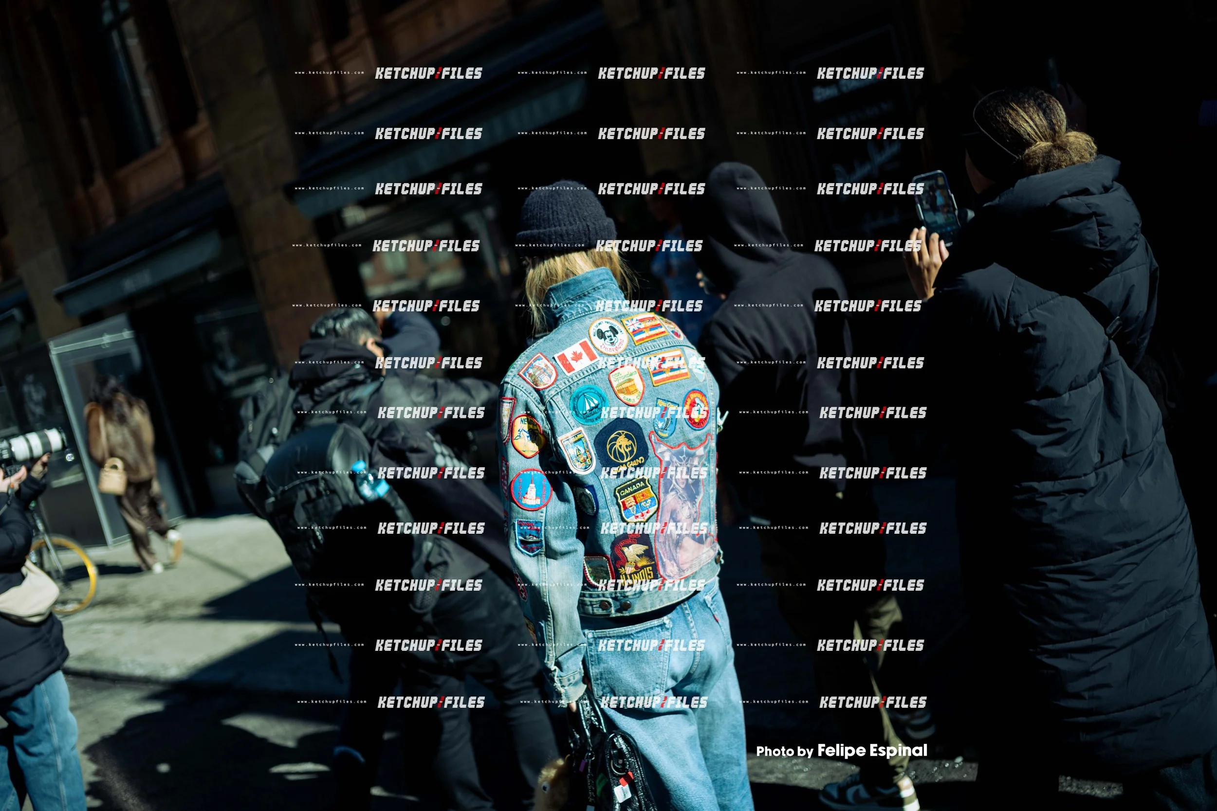 Street Style Photo of Guest at the PatBo FW26 New York Fashion Week Show