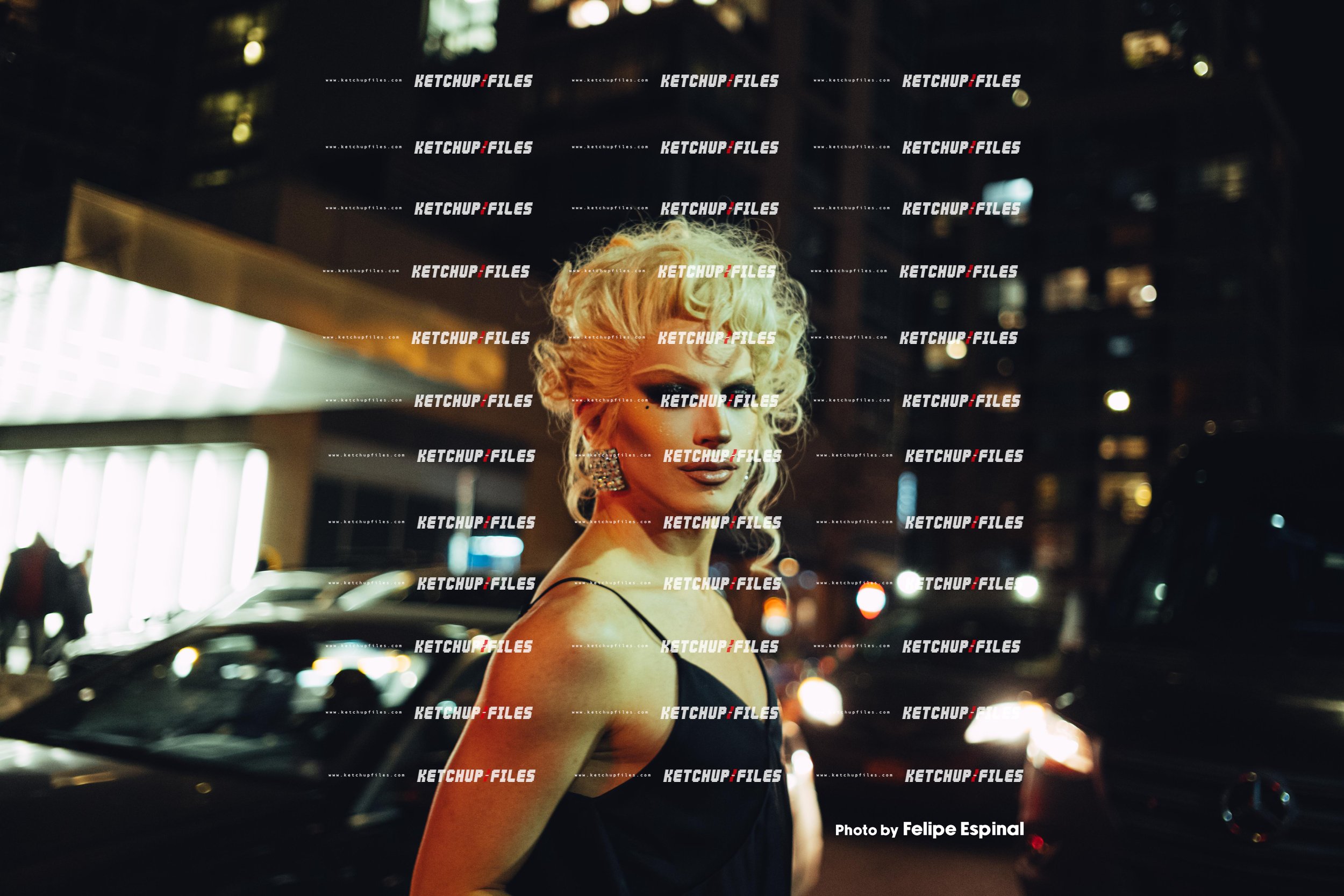 Street Style Photo of Aquaria at the Area FW26 New York Fashion Week Show