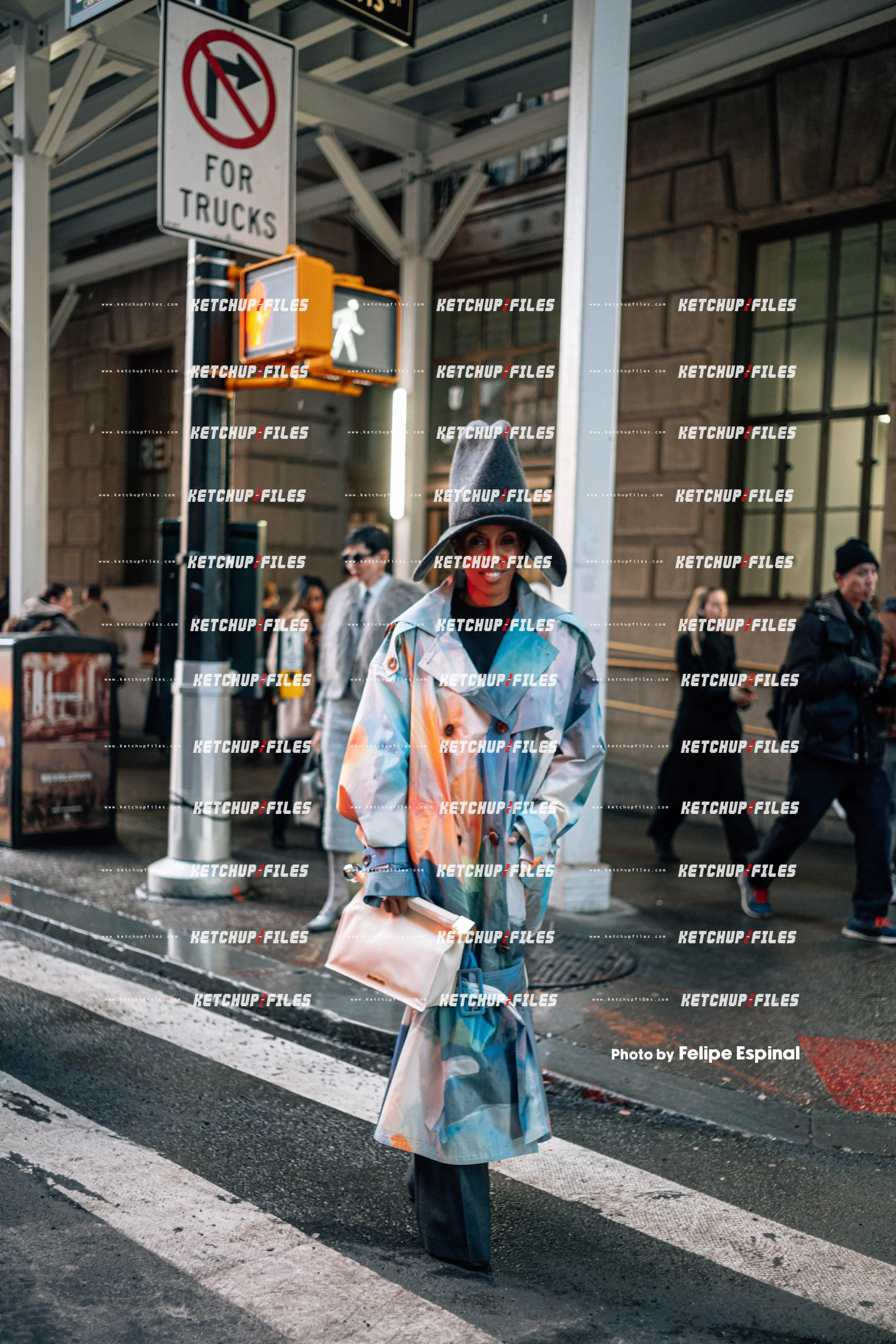 Street Style Photo of Guest at the Prabal Gurung FW26 New York Fashion Week Show