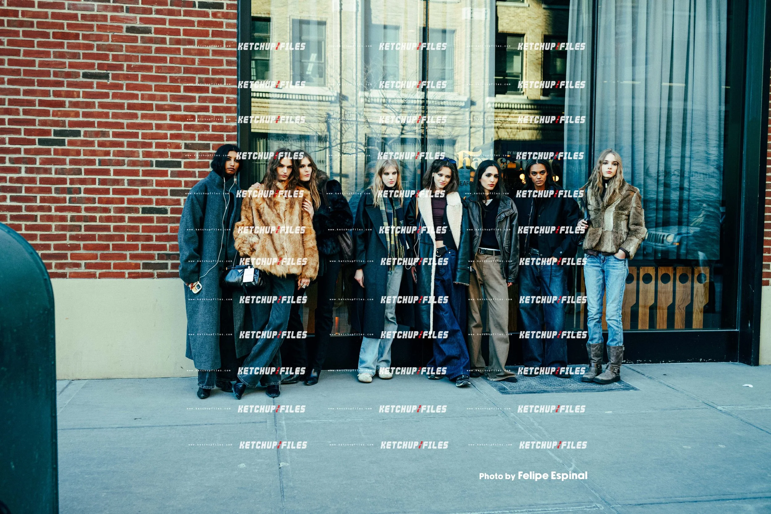 Street Style Photo of Guest at the 7 For All Mankind FW26 New York Fashion Week Show