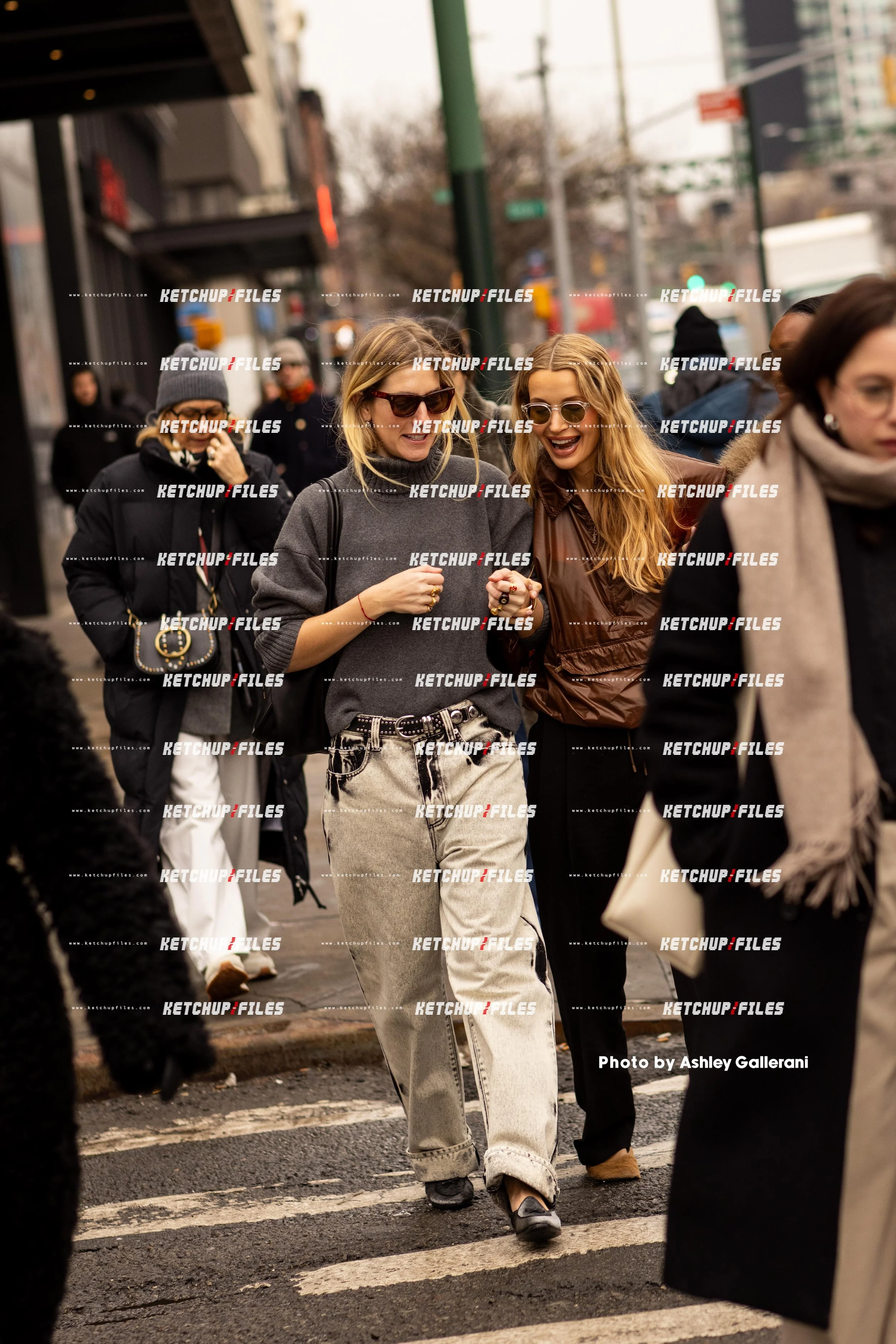 Street Style Photo of Guests at the Proenza Schouler FW26 New York Fashion Week Show