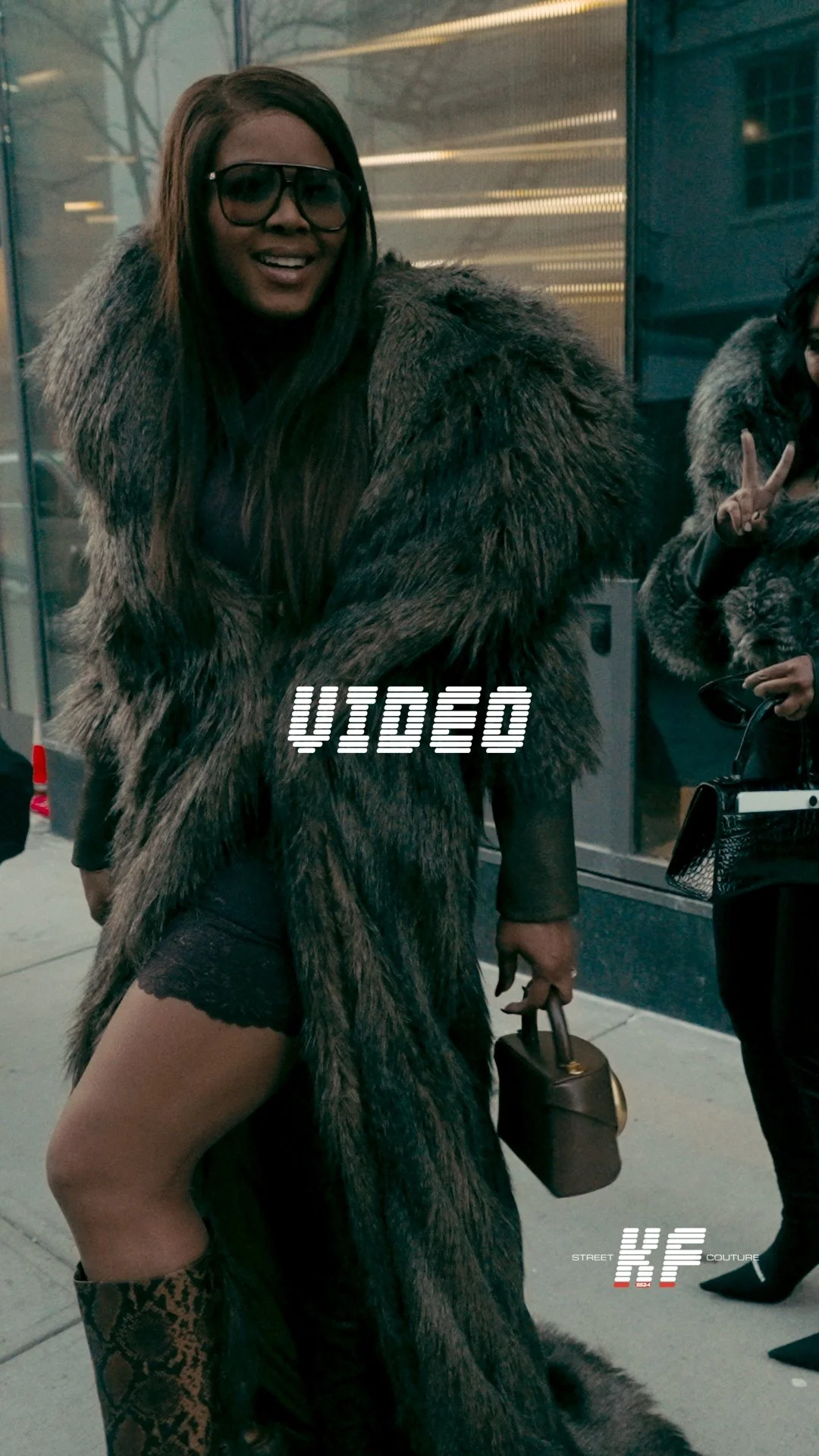 Street Style Video of Guest at the Christian Siriano FW26 New York Fashion Week Show