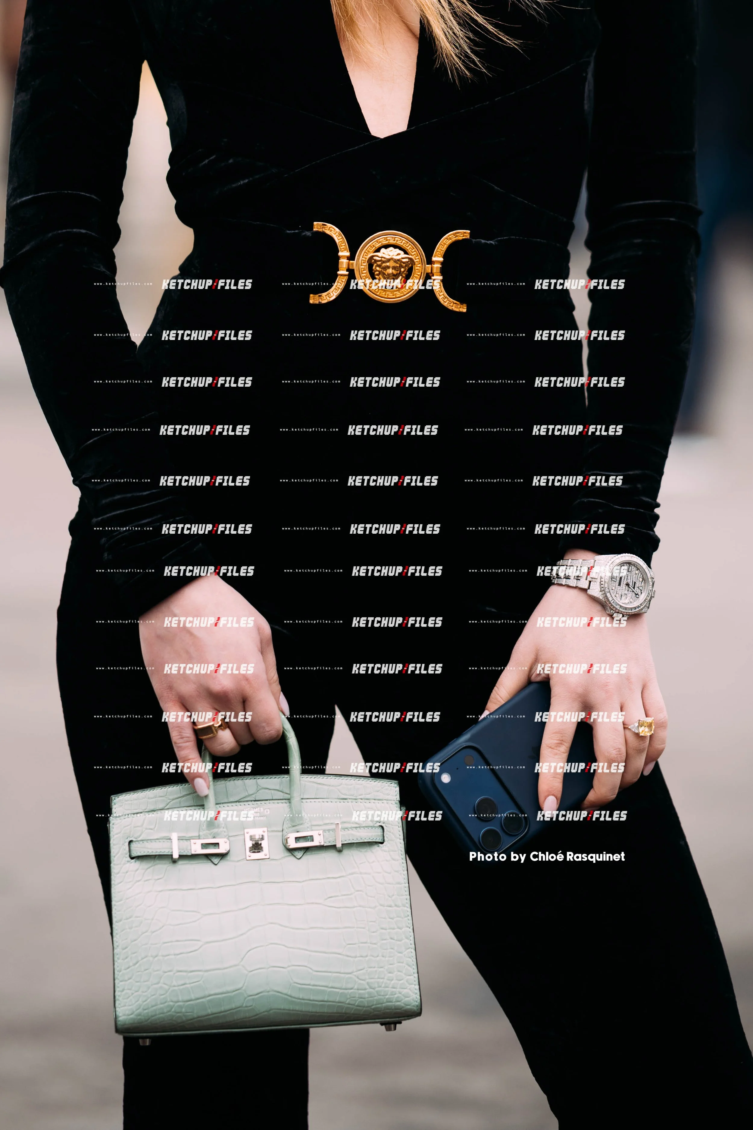 Ashi Studio SS26 HAUTE COUTURE 2026 Street Style Photography | Fashion Week Editorial Photo