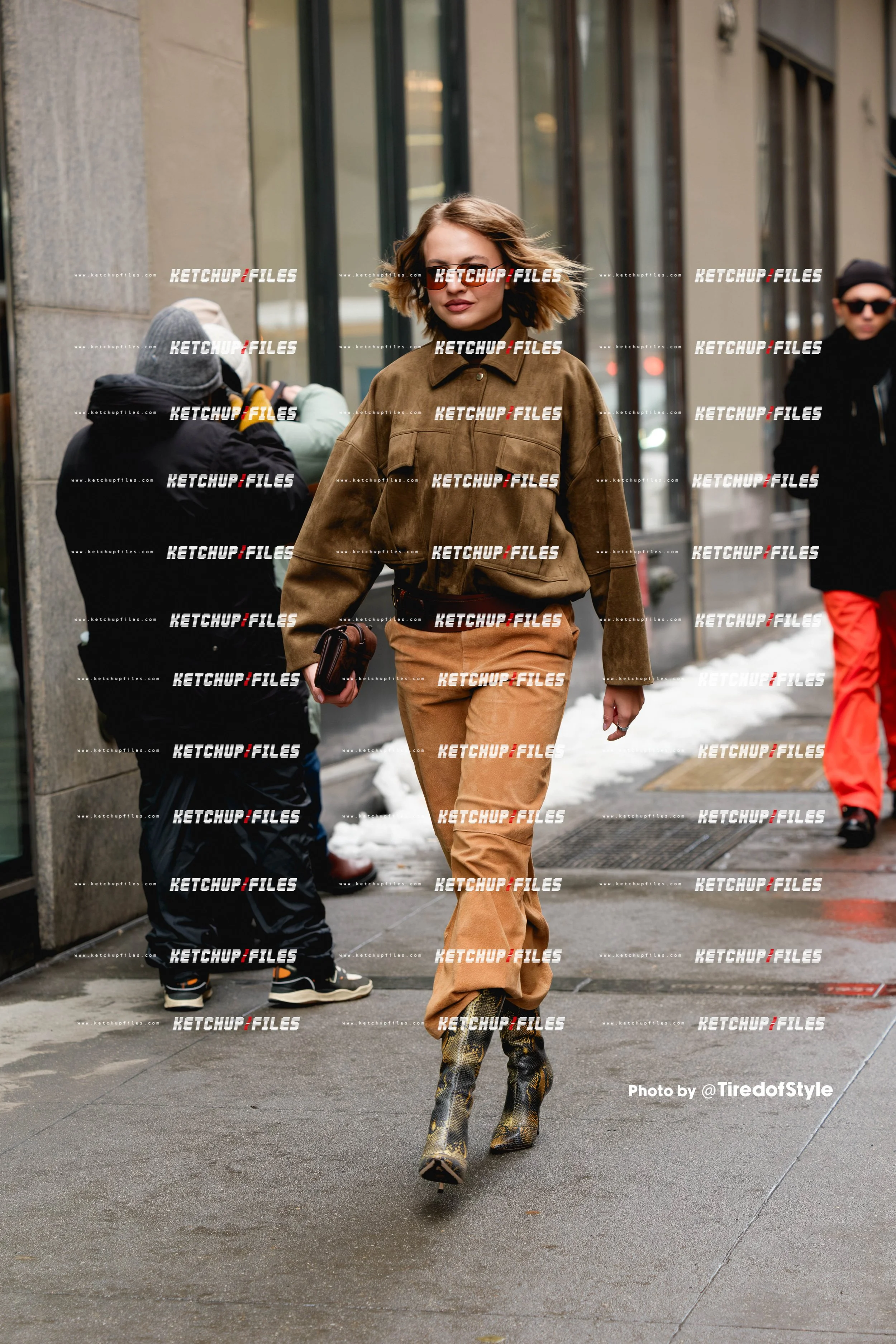 Street Style Photo of Guest at the Coach FW26 New York Fashion Week Show