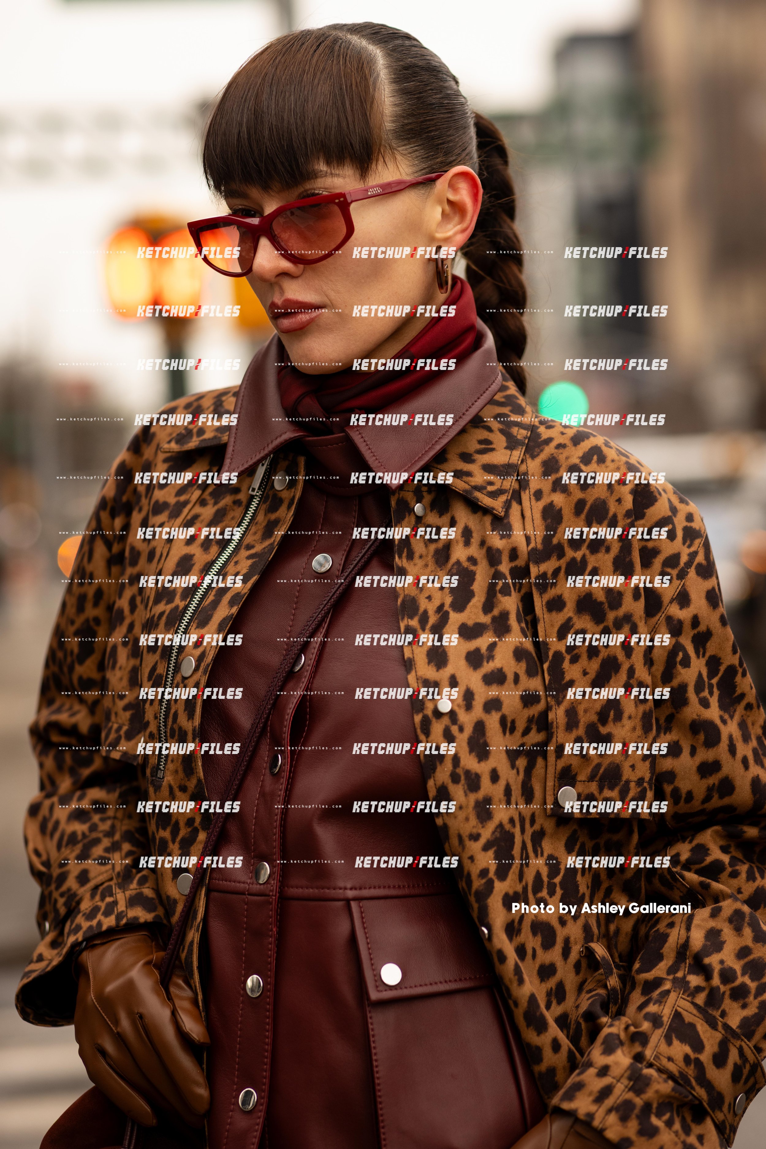 Street Style Photo of Guest at the Proenza Schouler FW26 New York Fashion Week Show