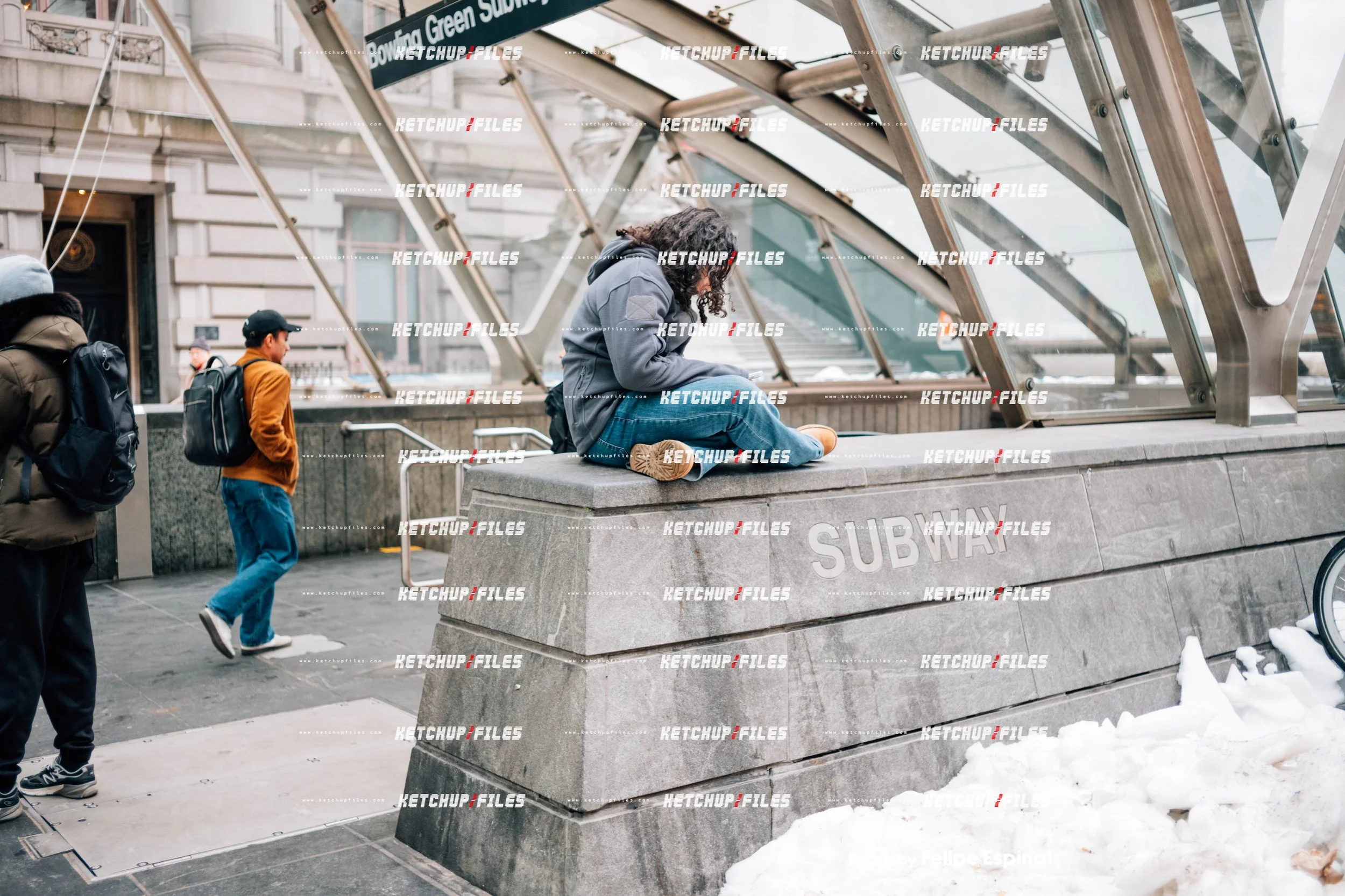 Street Style Photo of Guest at the Coach FW26 New York Fashion Week Show