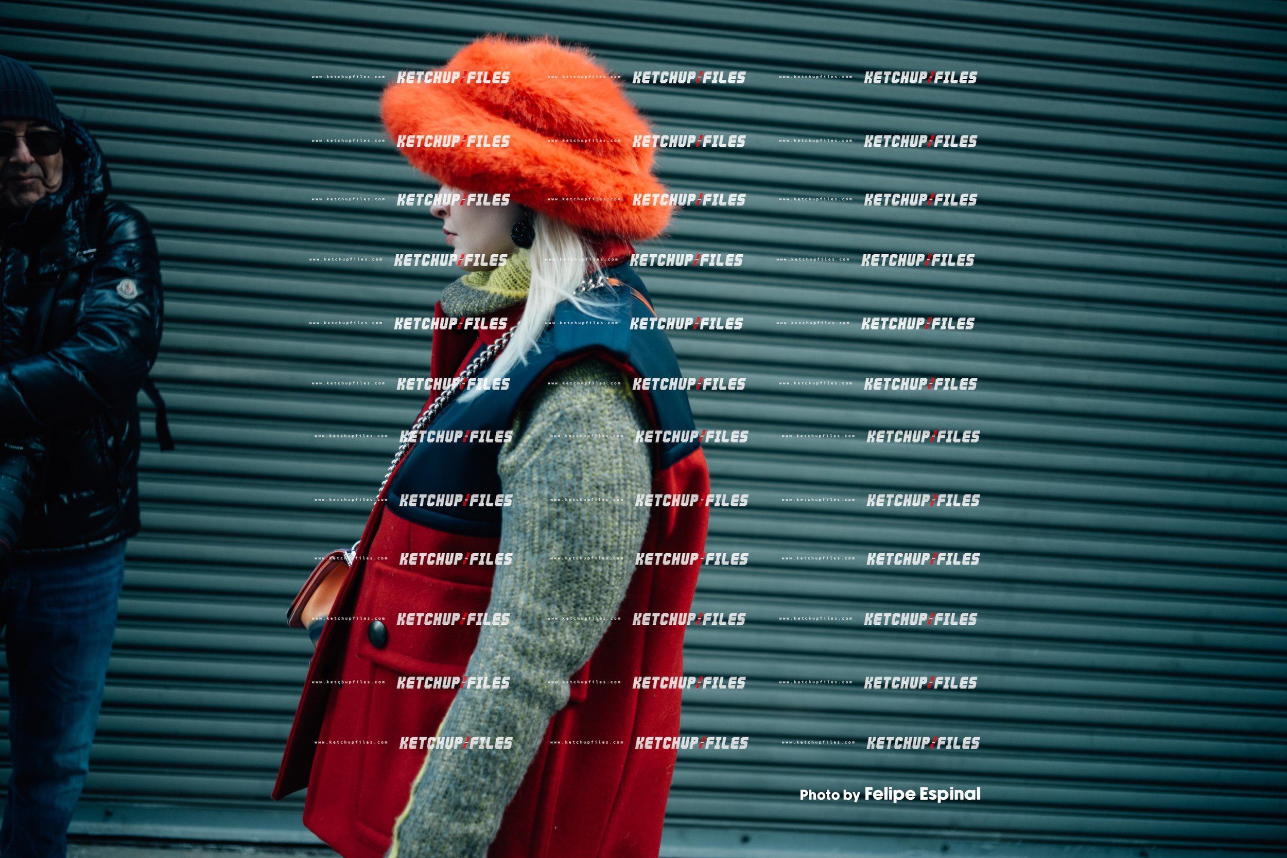 Street Style Photo of Kristen Bateman at the Zankov FW26 New York Fashion Week Show