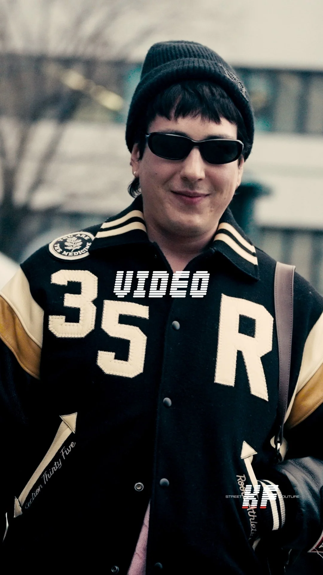 Street Style Video of Christian Allaire at the Proenza Schouler FW26 New York Fashion Week Show