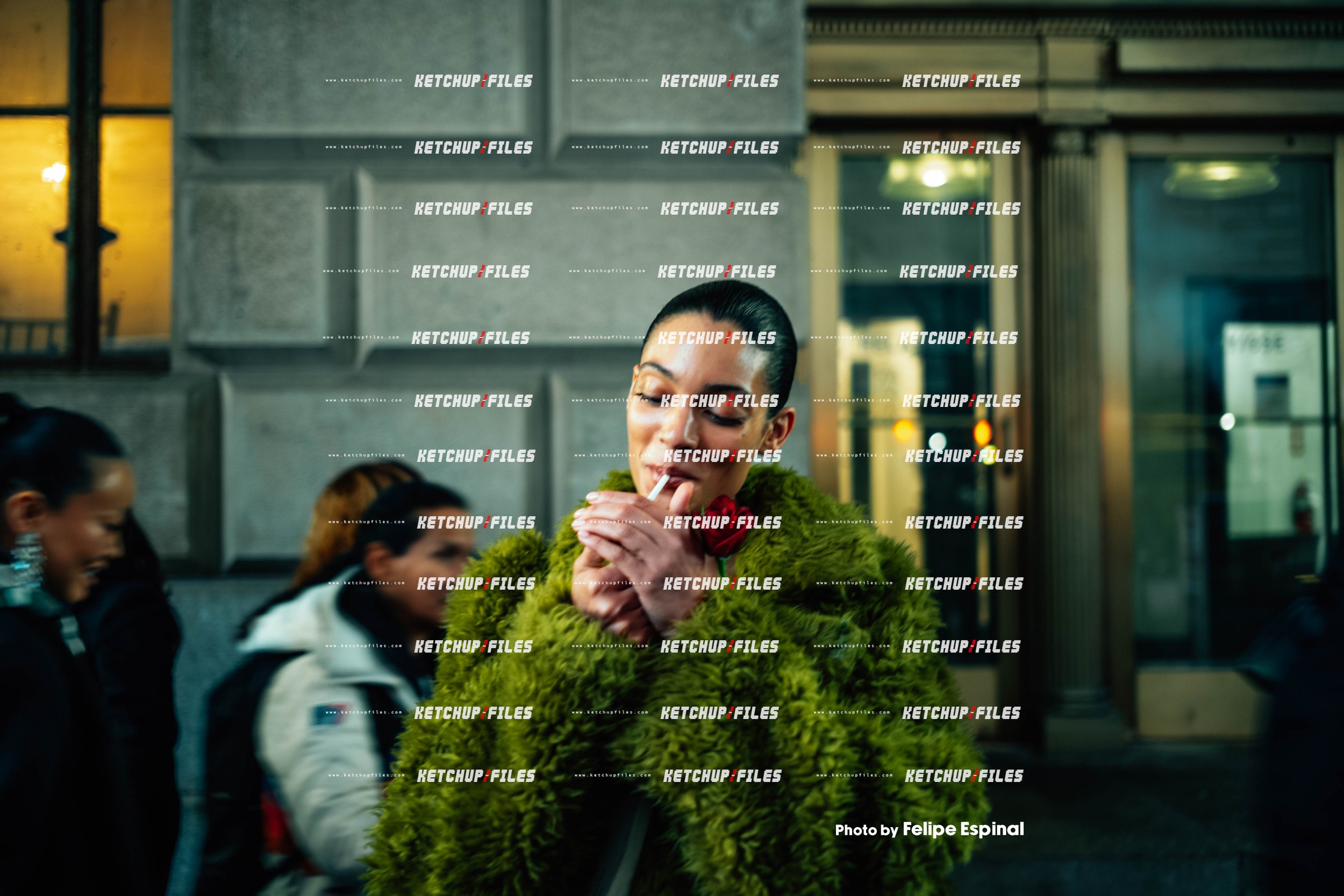 Street Style Photo of Guest at the Prabal Gurung FW26 New York Fashion Week Show