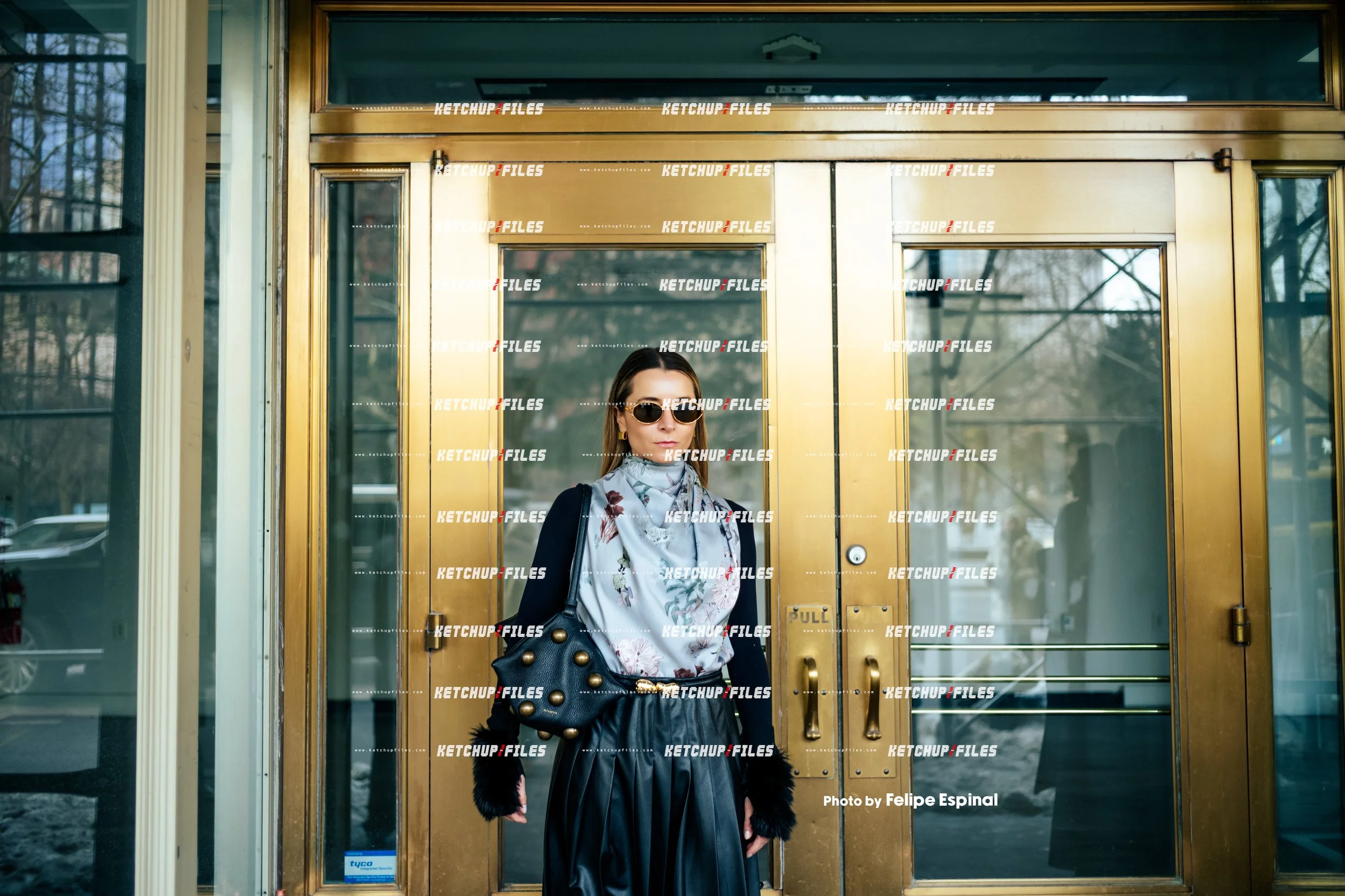 Street Style Photo of Shannon Bank at the Altuzarra FW26 New York Fashion Week Show