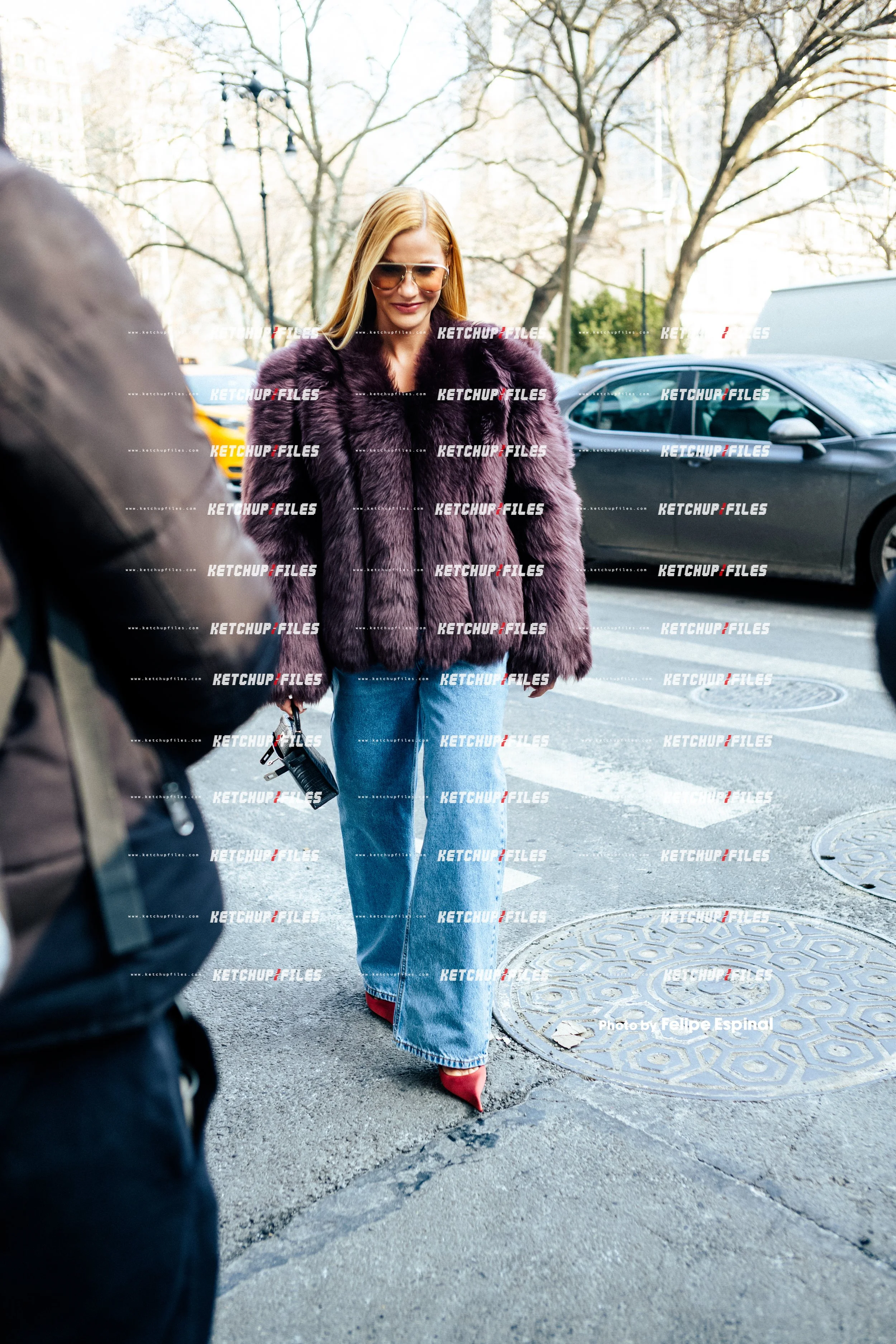 Street Style Photo of Andressa Suita at the Altuzarra FW26 New York Fashion Week Show