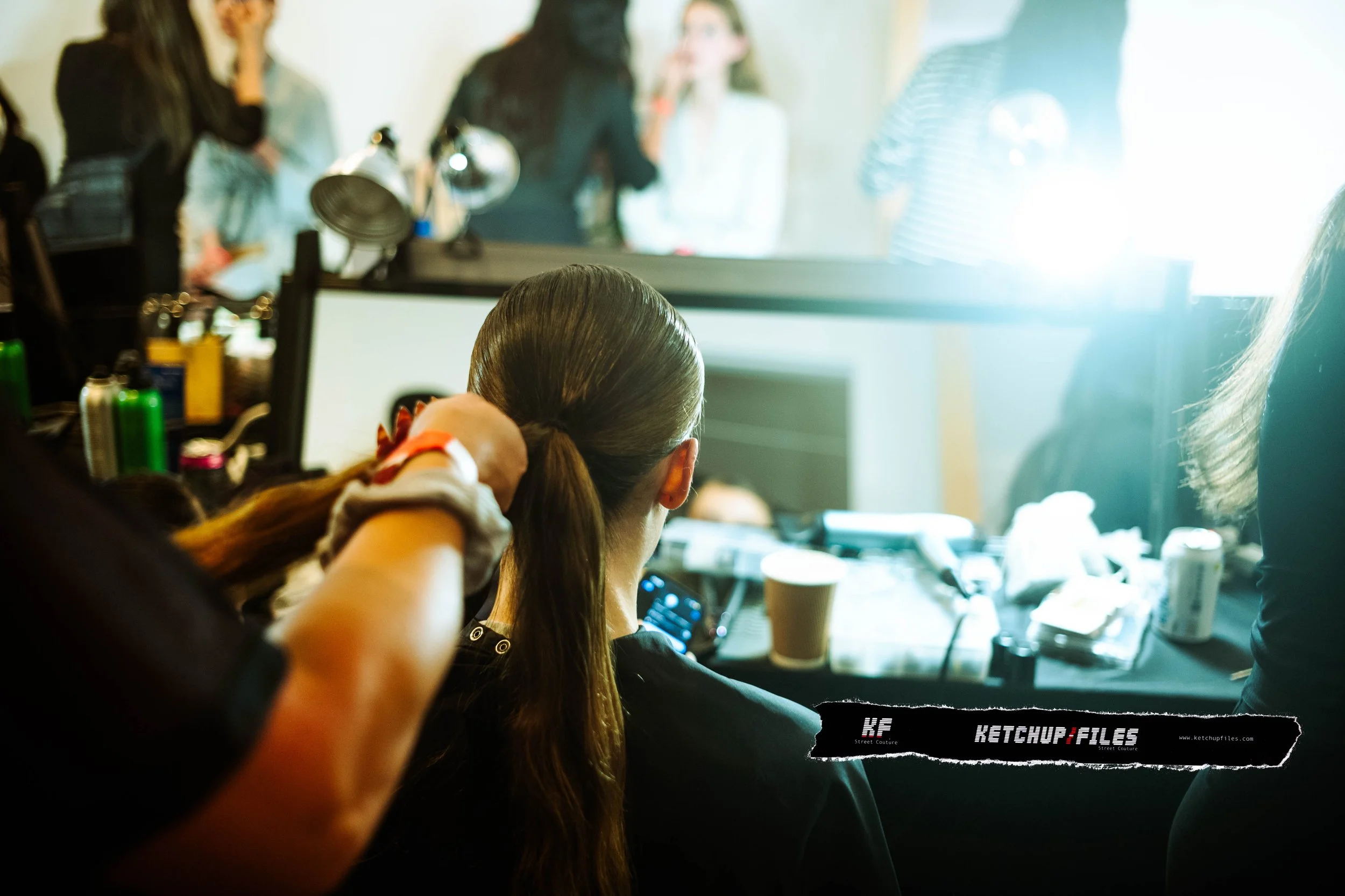 ashlyn fw26 backstage  FW26 New York Fashion Week fall winter 2026 street style images ketchup files photography by felipe espinal controbutor la semana de la moda fashion week6.jpg