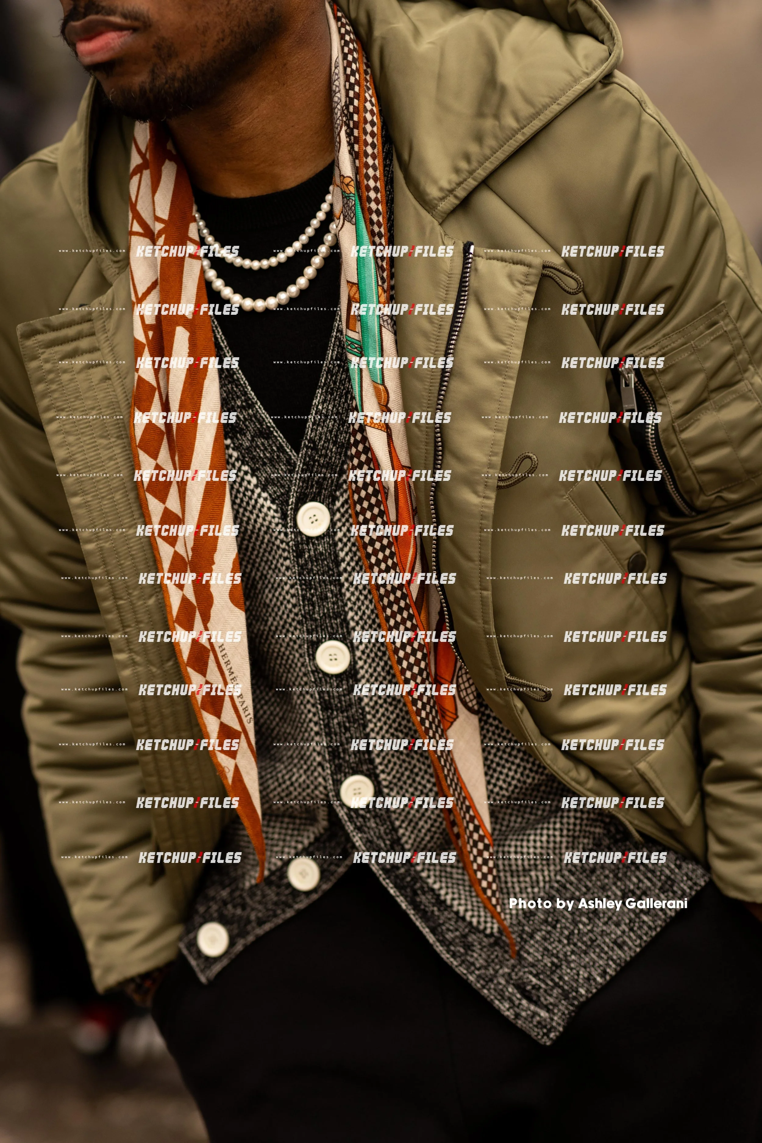 Street Style Photo of Guest at the Proenza Schouler FW26 New York Fashion Week Show