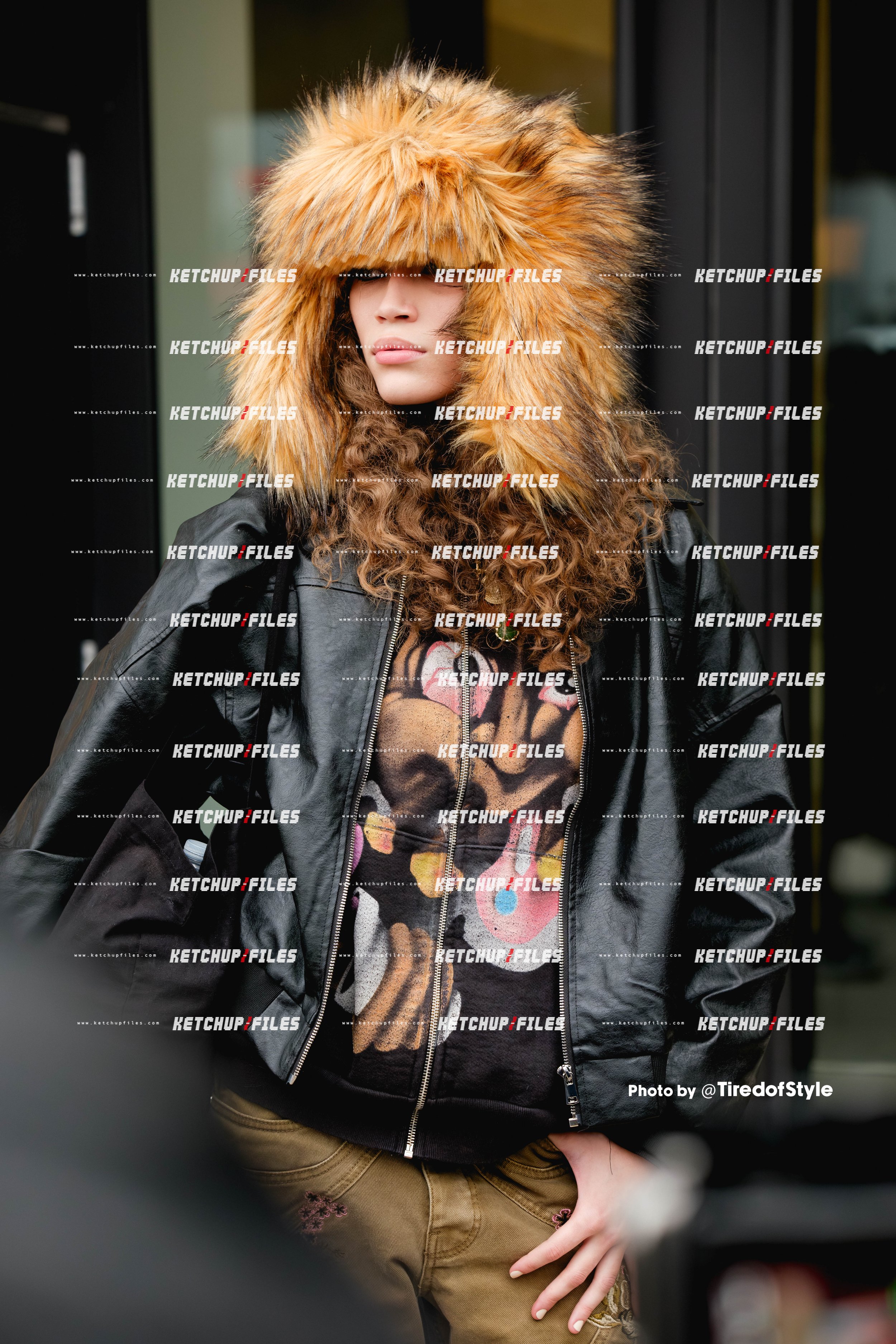 Street Style Photo of Zaryah at the Proenza Schouler FW26 New York Fashion Week Show