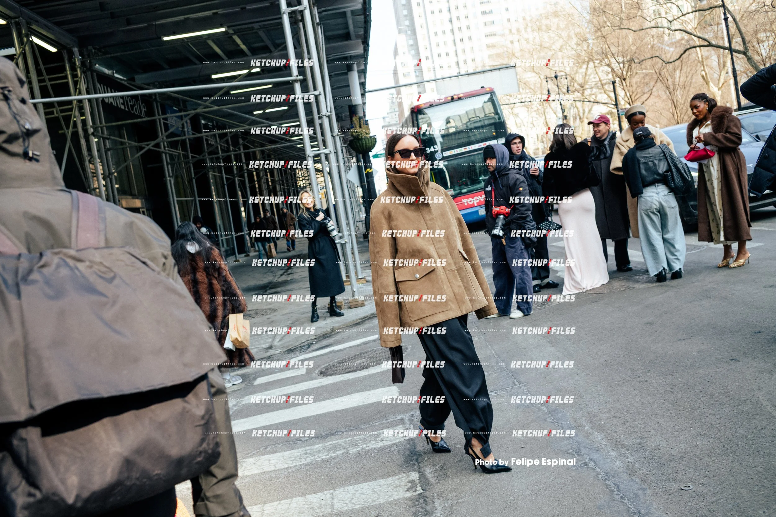 Street Style Photo of Guest at the Altuzarra FW26 New York Fashion Week Show