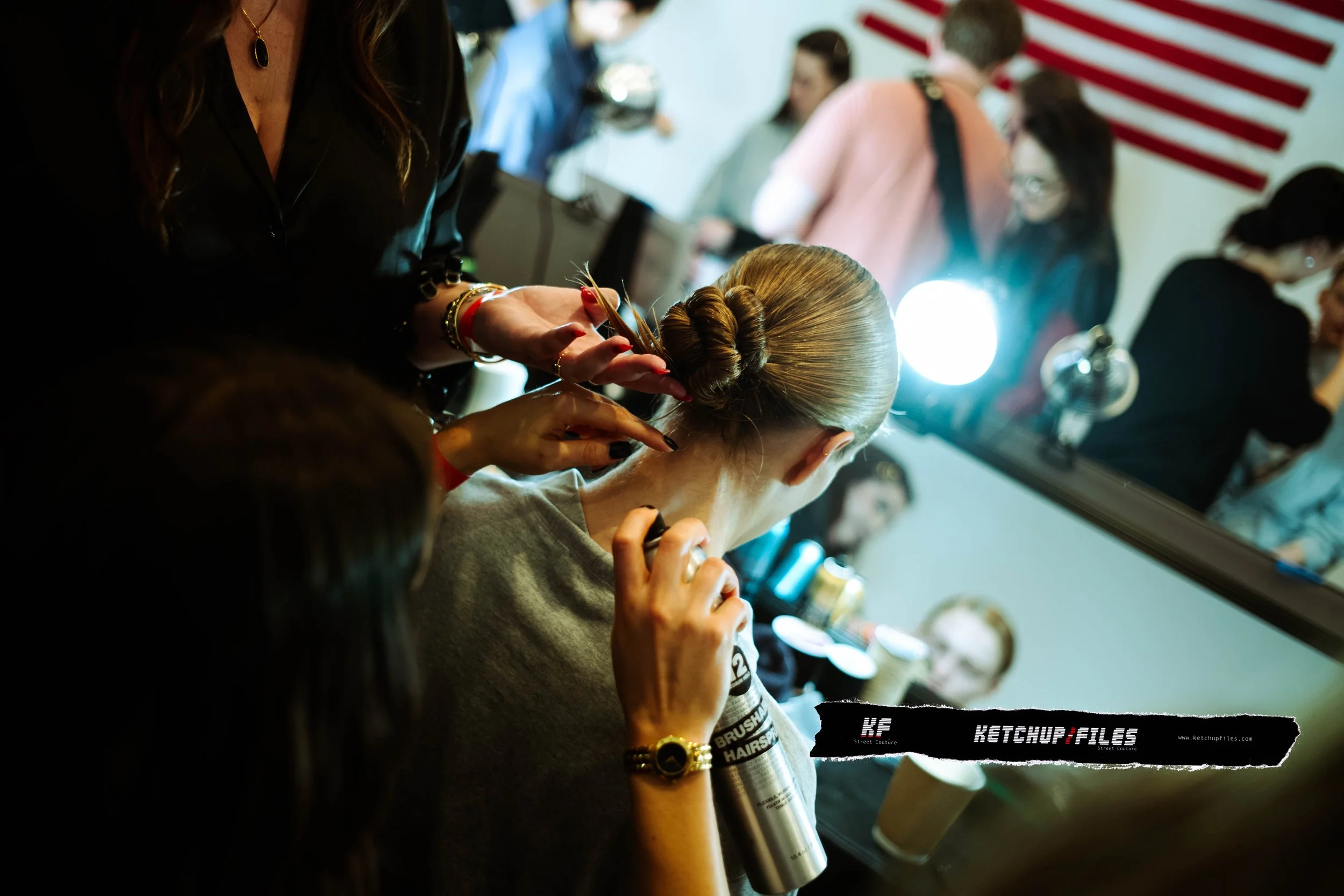ashlyn fw26 backstage  FW26 New York Fashion Week fall winter 2026 street style images ketchup files photography by felipe espinal controbutor la semana de la moda fashion week29.jpg