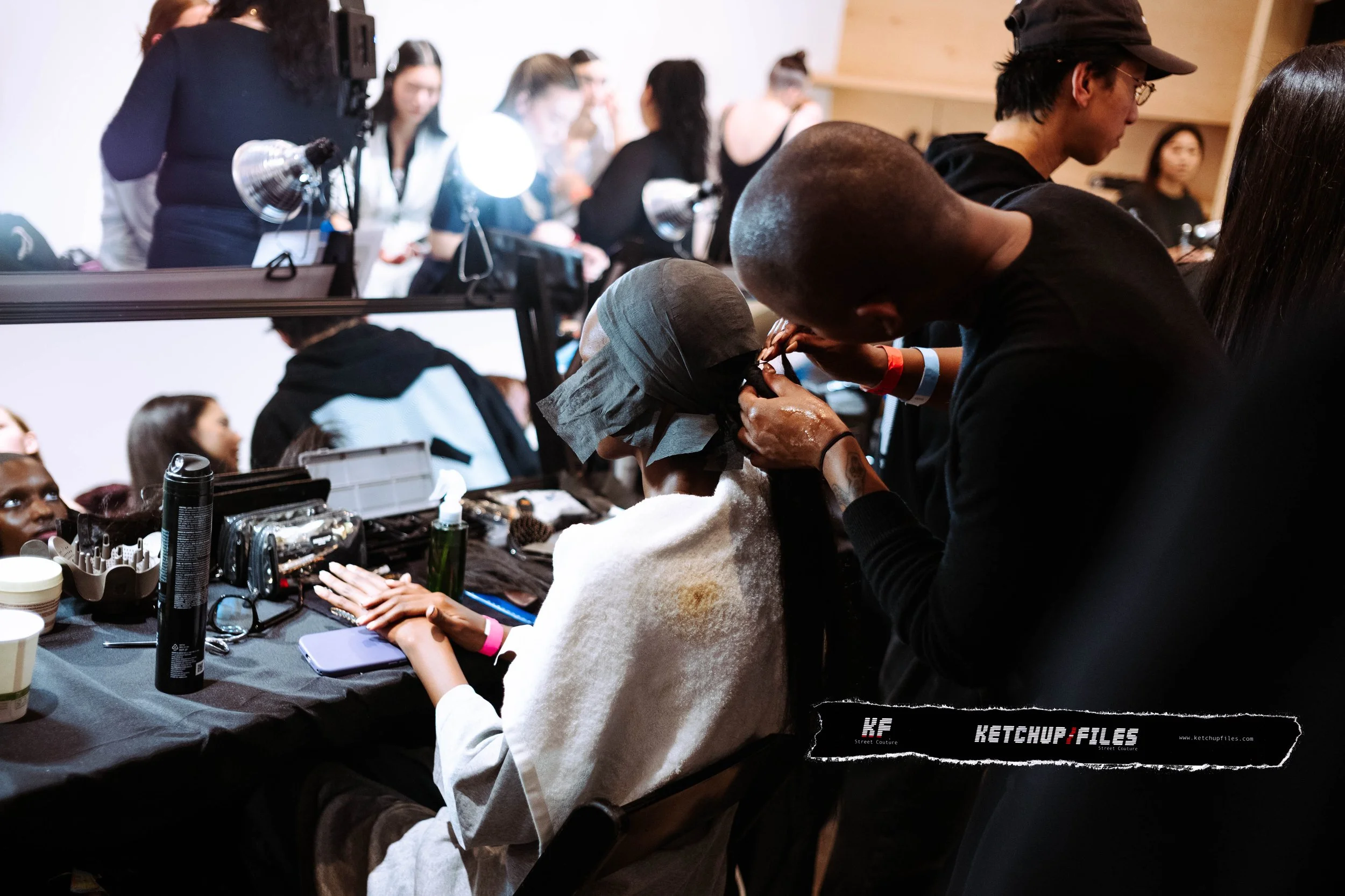 ashlyn fw26 backstage  FW26 New York Fashion Week fall winter 2026 street style images ketchup files photography by felipe espinal controbutor la semana de la moda fashion week51.jpg