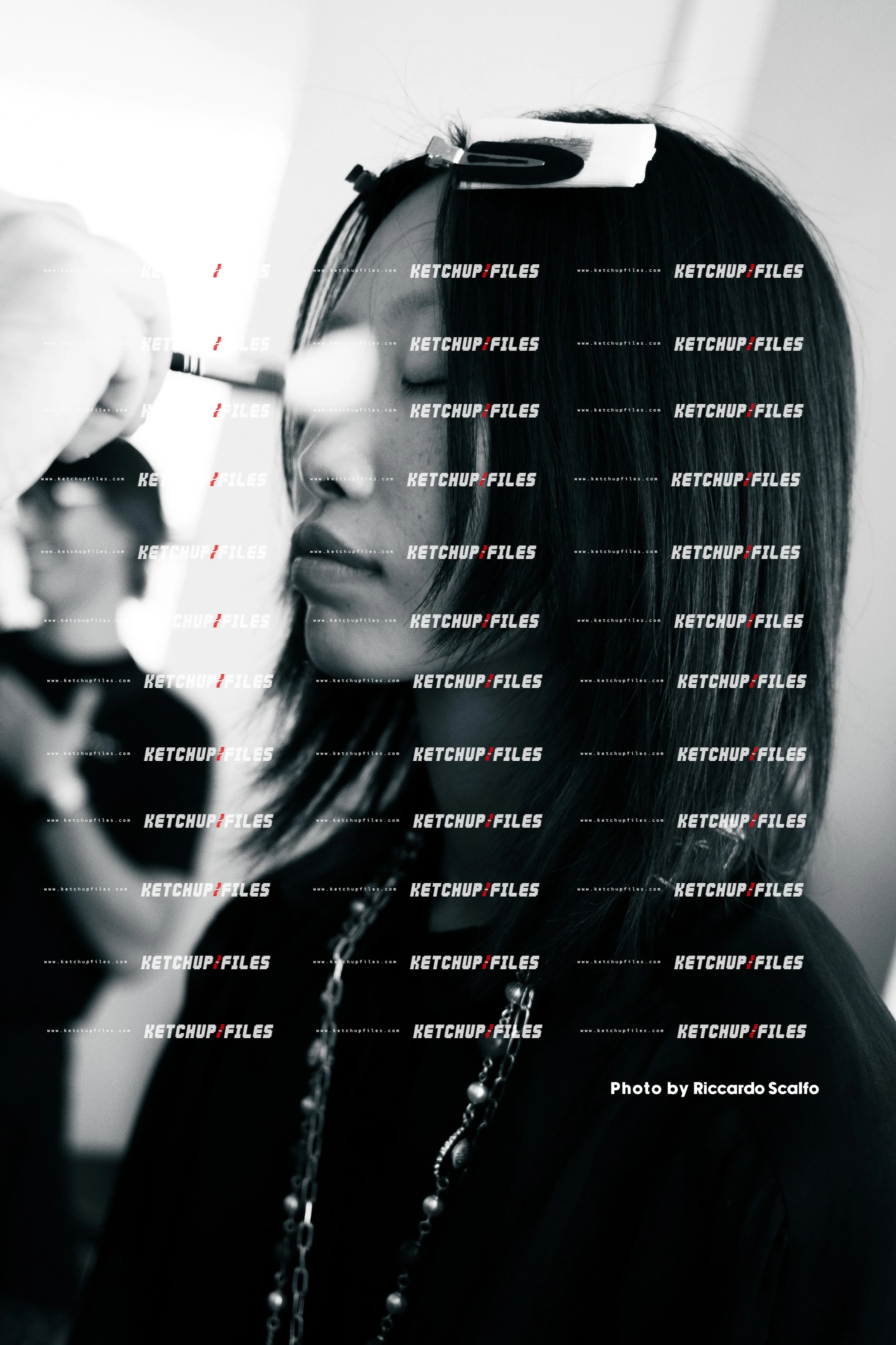 Backstage Photo at the Calcaterra SS26 Milan Fashion Week Show SS26