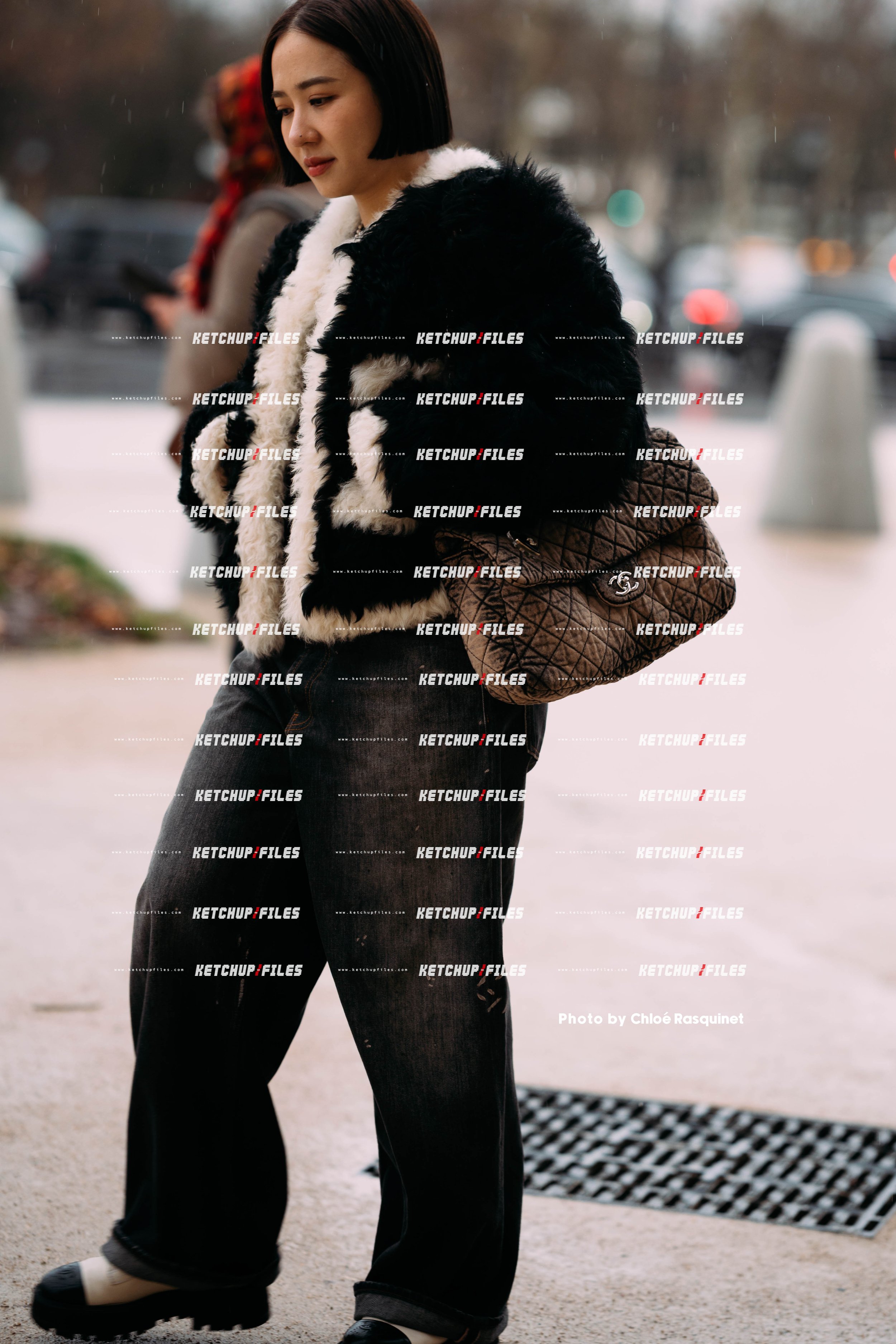 Chanel SS26 HAUTE COUTURE 2026 Street Style Photography | Fashion Week Editorial Photo