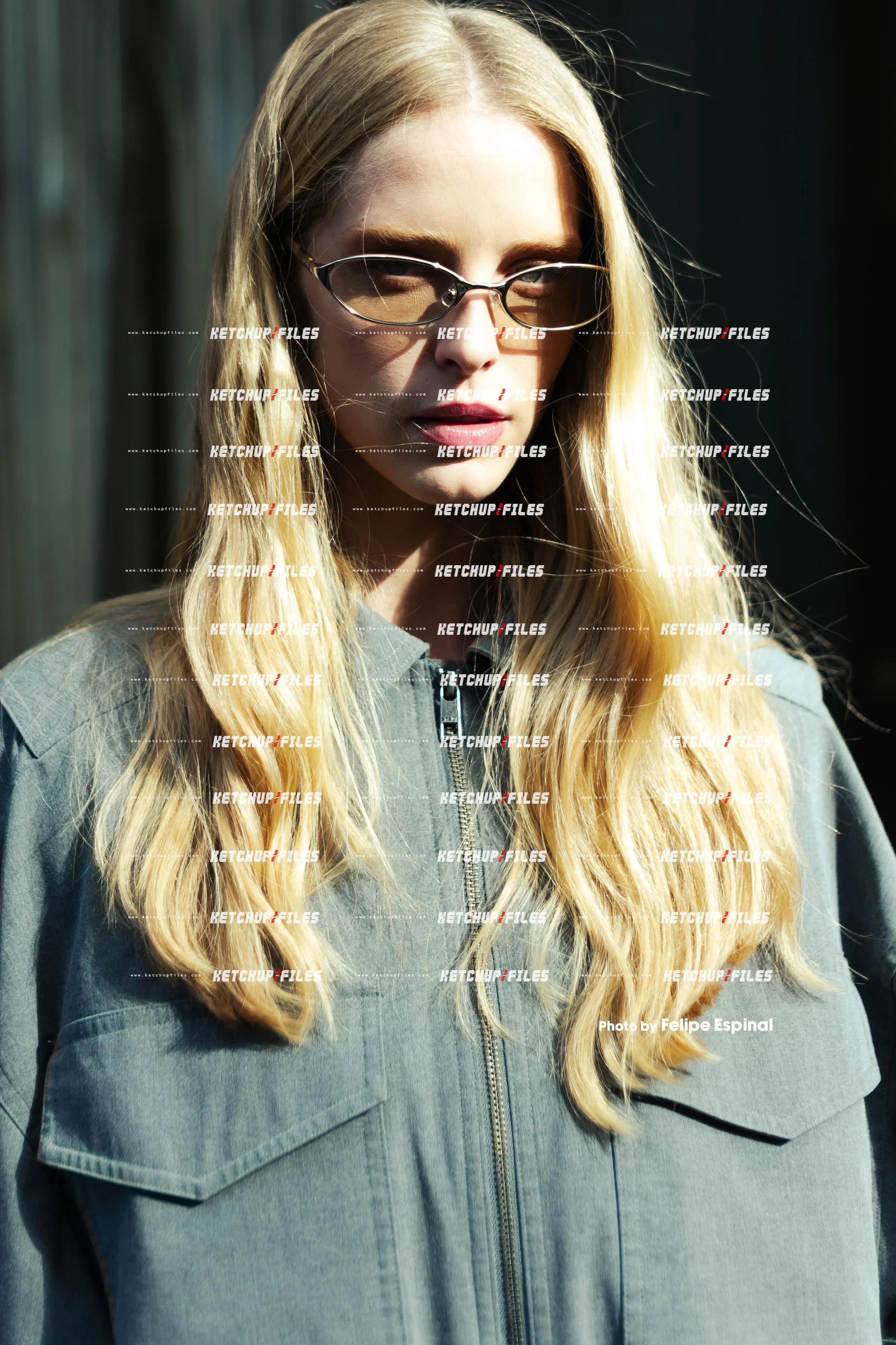 Street Style Photo of Guest at the Carolina Herrera FW26 New York Fashion Week Show