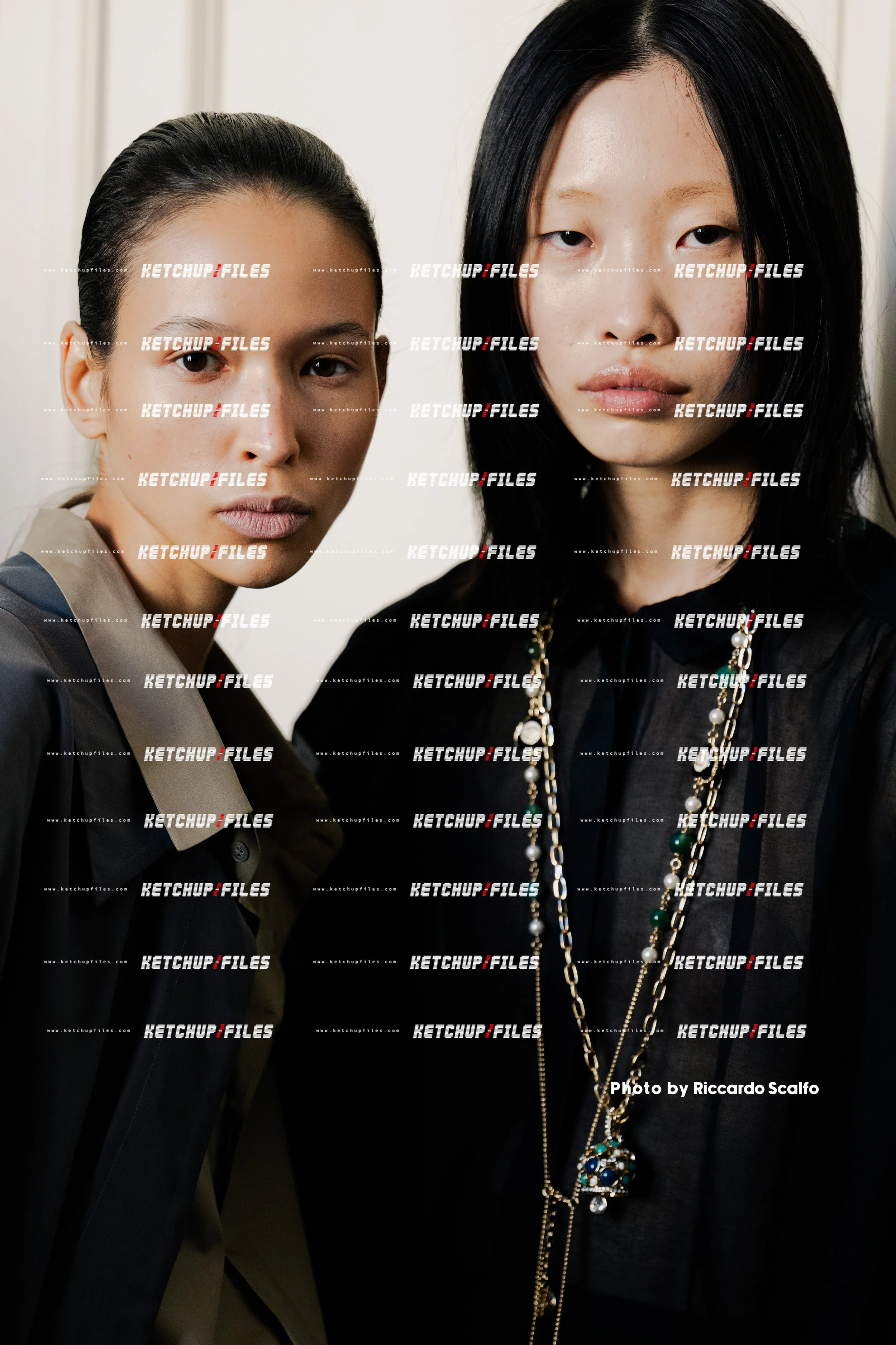 Backstage Photo at the Calcaterra SS26 Milan Fashion Week Show SS26